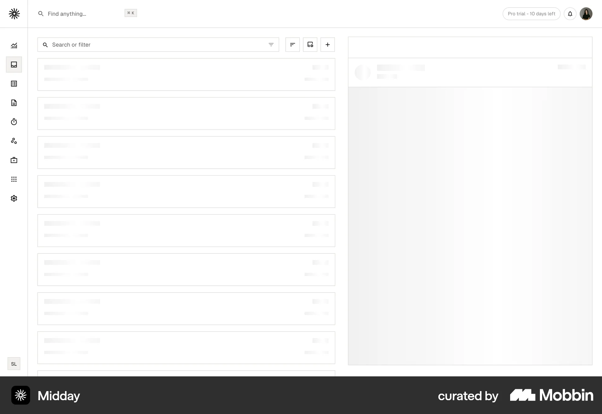 Midday Web Loading screen