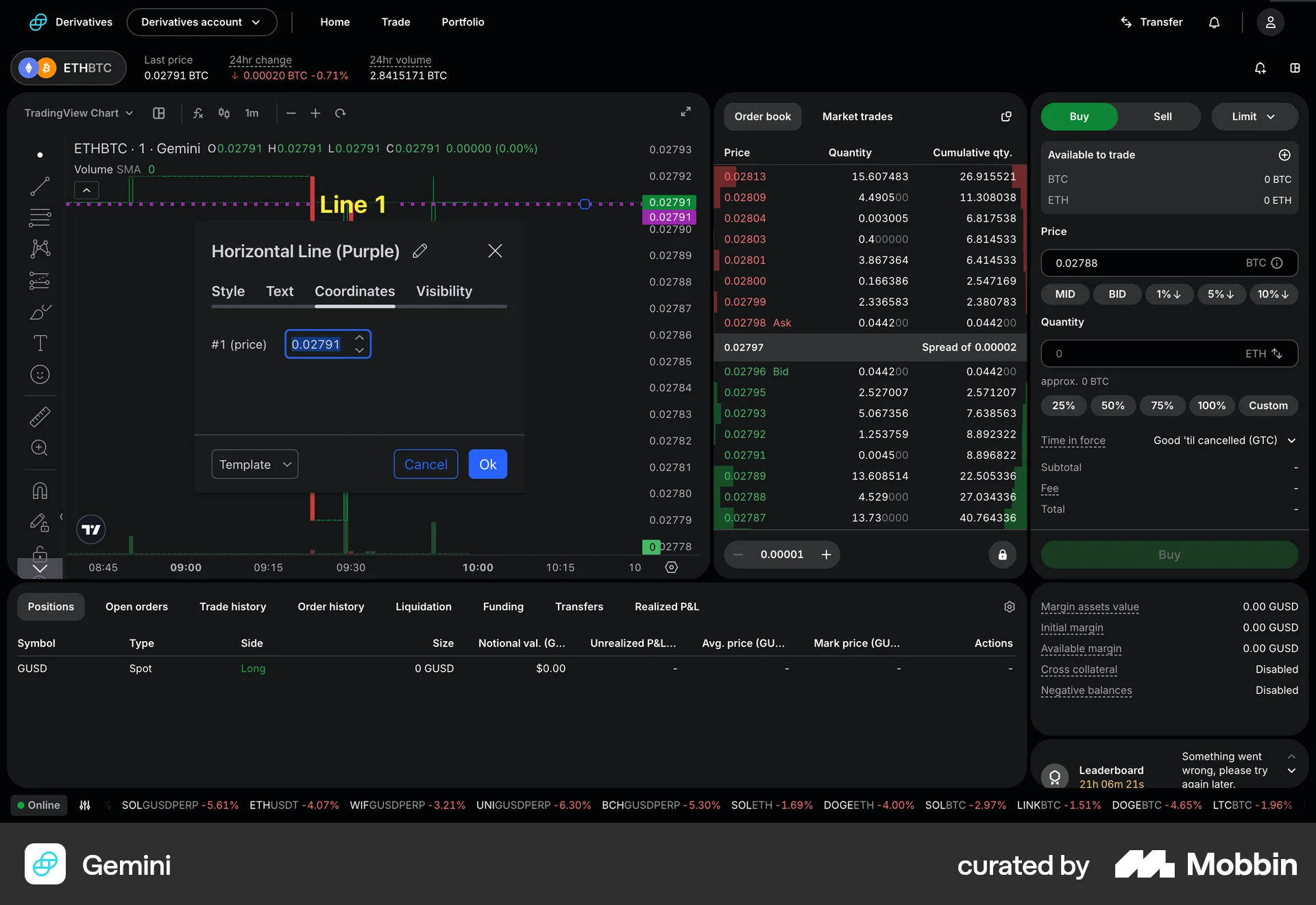Gemini Web screen containing Stepper UI element