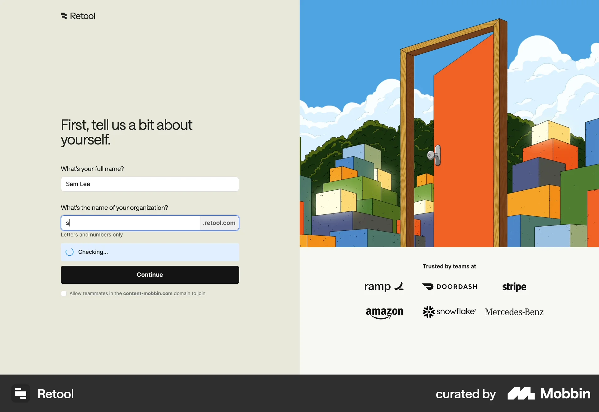 Retool Web screen containing Loading Indicator UI element