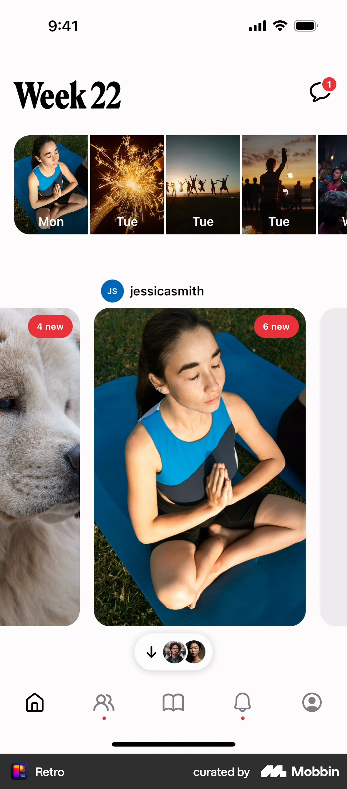 Retro iOS screen containing Photo UI element