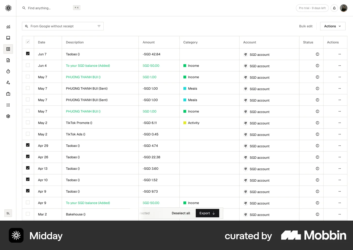 Screen Checkboxes Multiple Checkbox UI Design Inspirations for Web