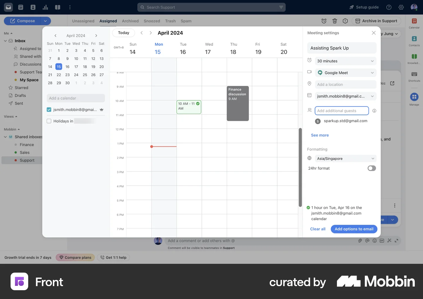 Web Schedule Design