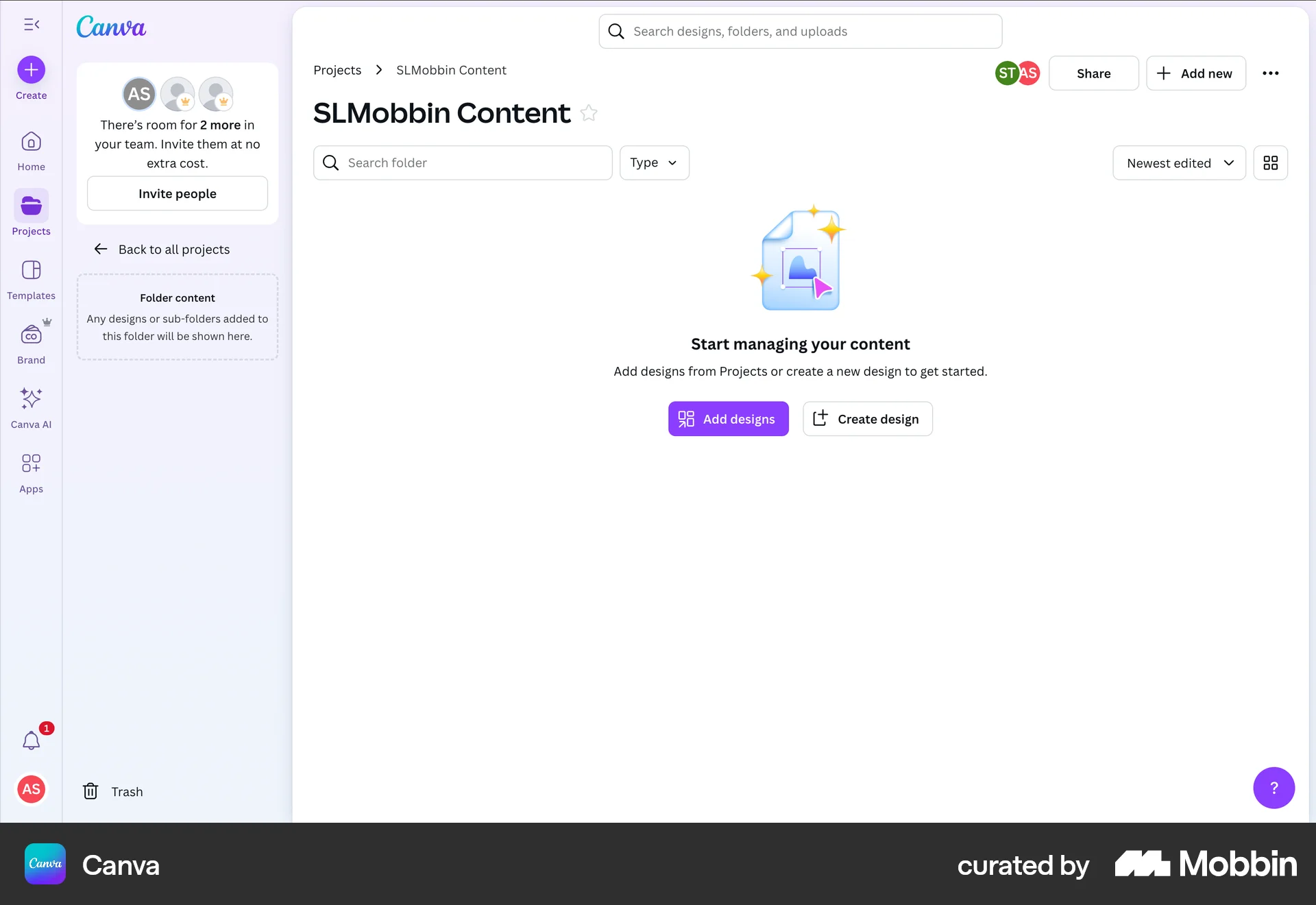 Canva Web Photo & Video App screen