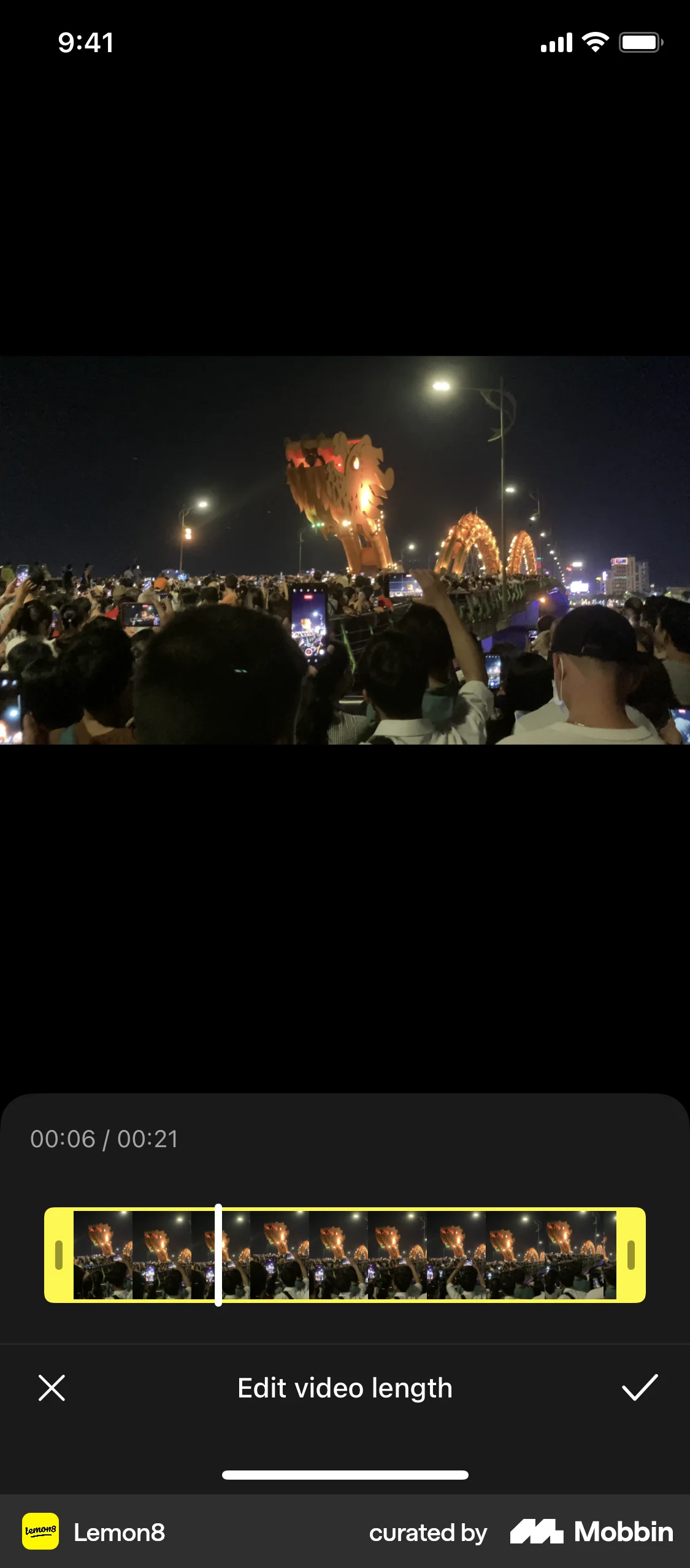 Lemon8 iOS Timeline & History screen