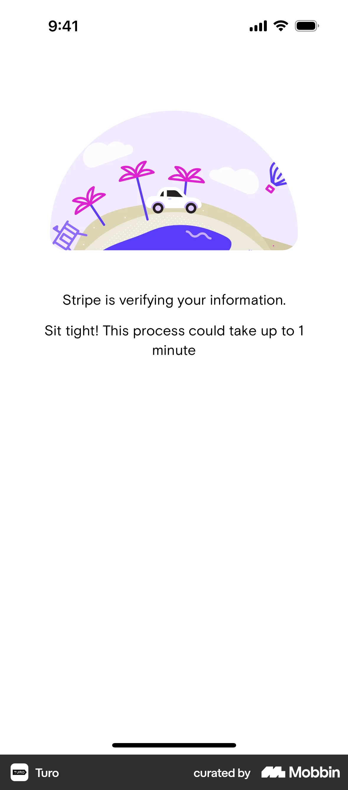 Turo iOS Loading screen