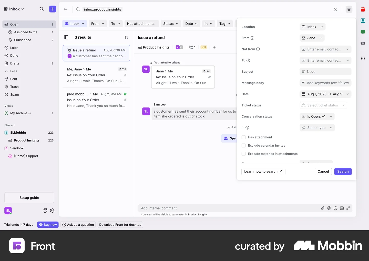 Sort/filter Modals Filter And Sort UI Design Examples for Web