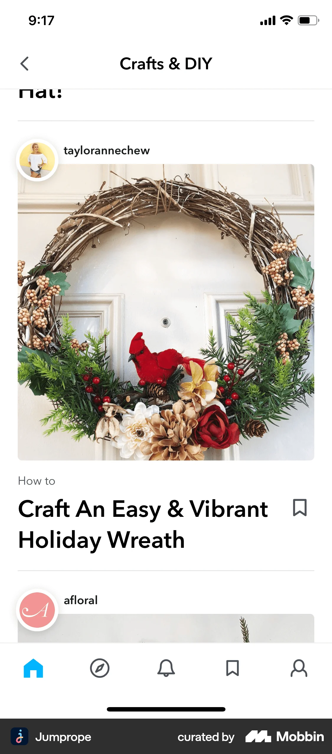 Jumprope iOS Photo & Video App screen
