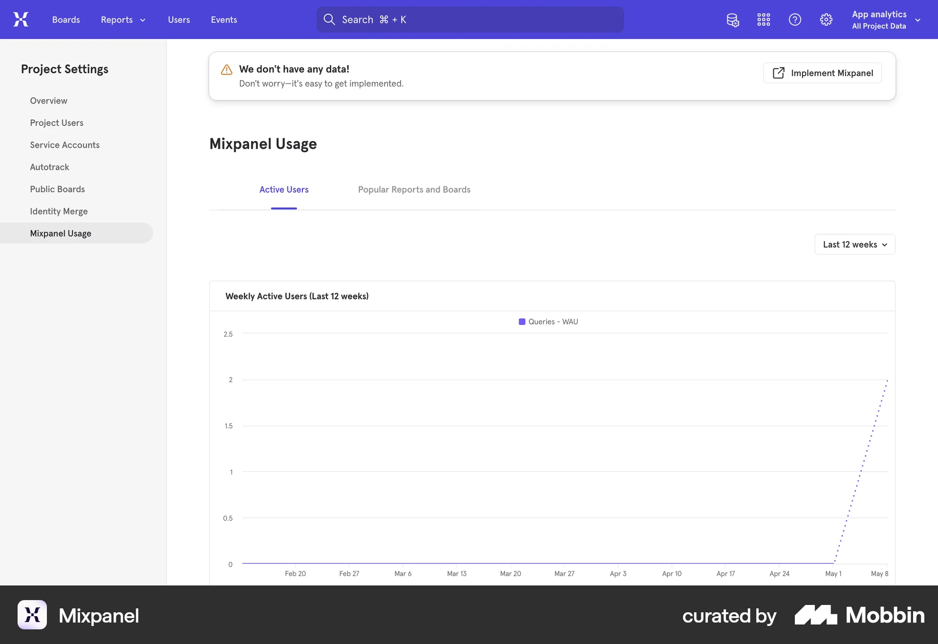Mixpanel Number Mixpanel Web Mixpanel Usage | Mobbin