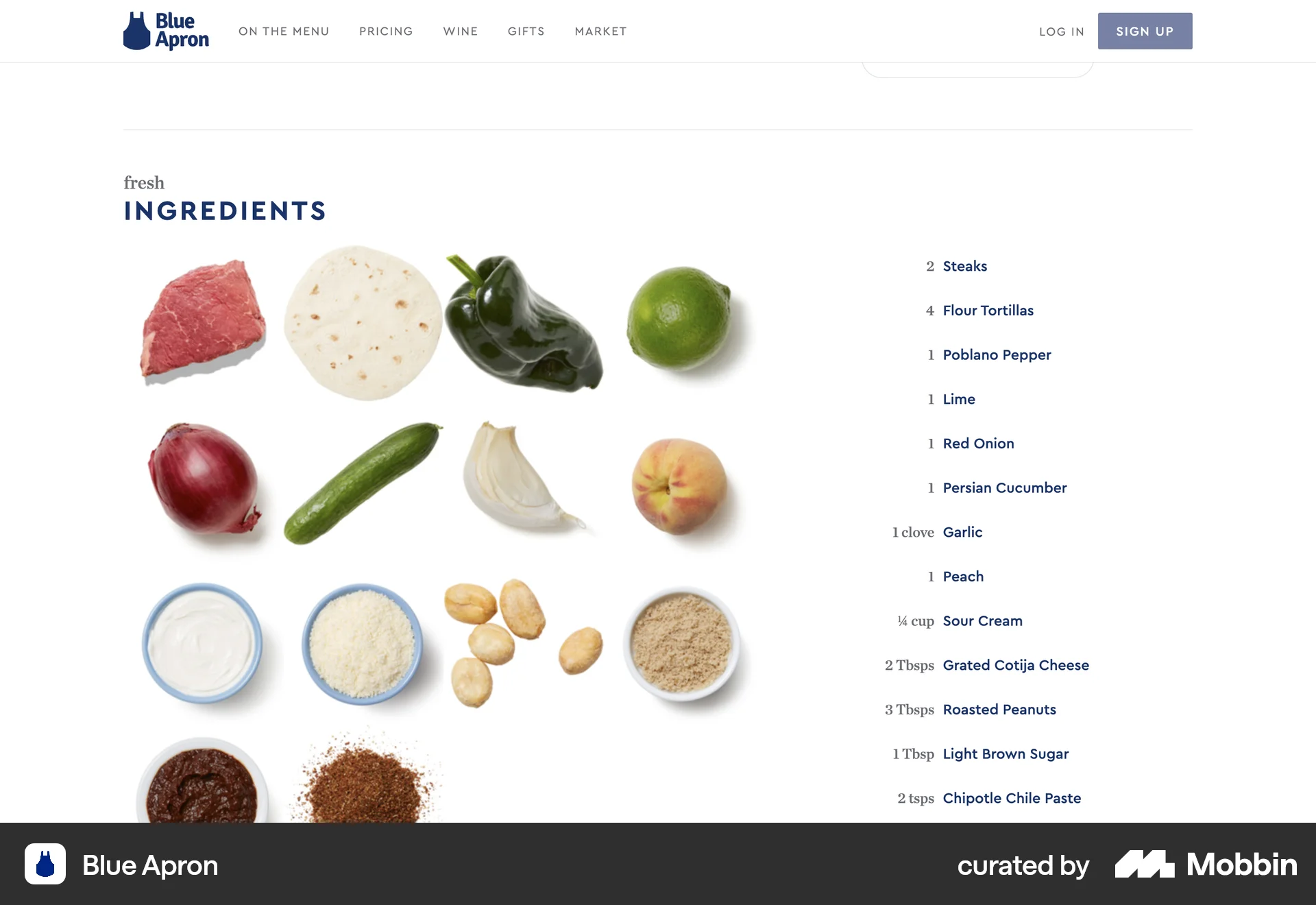 Blue Apron screen