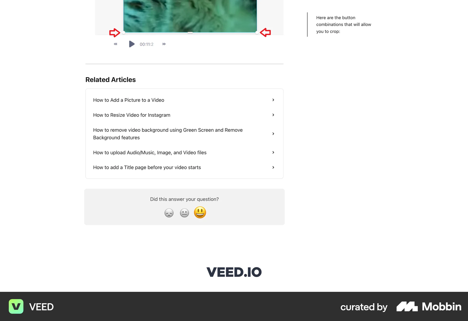 VEED Web Reviews & Ratings screen