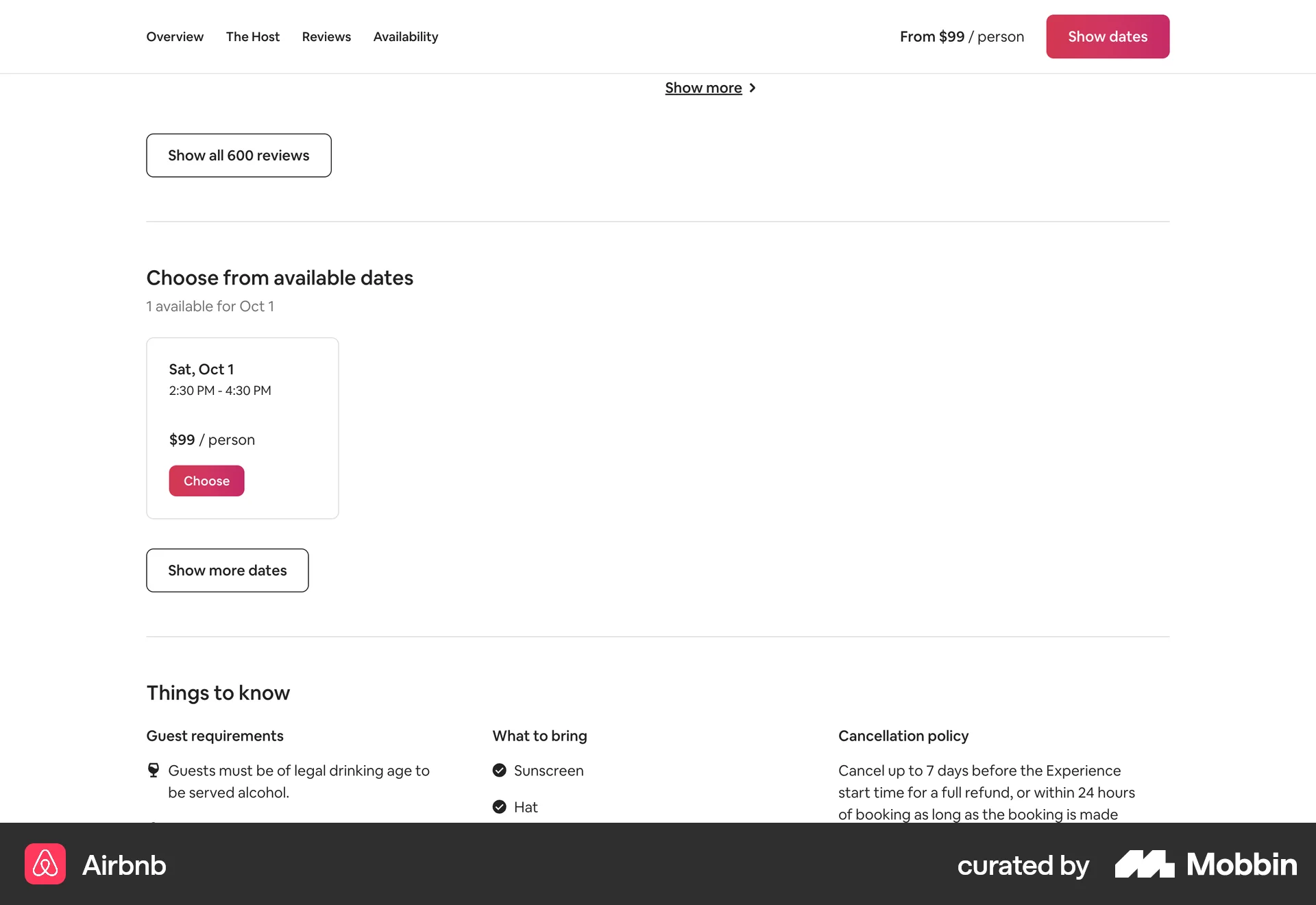 Airbnb Web Real Estate App screen