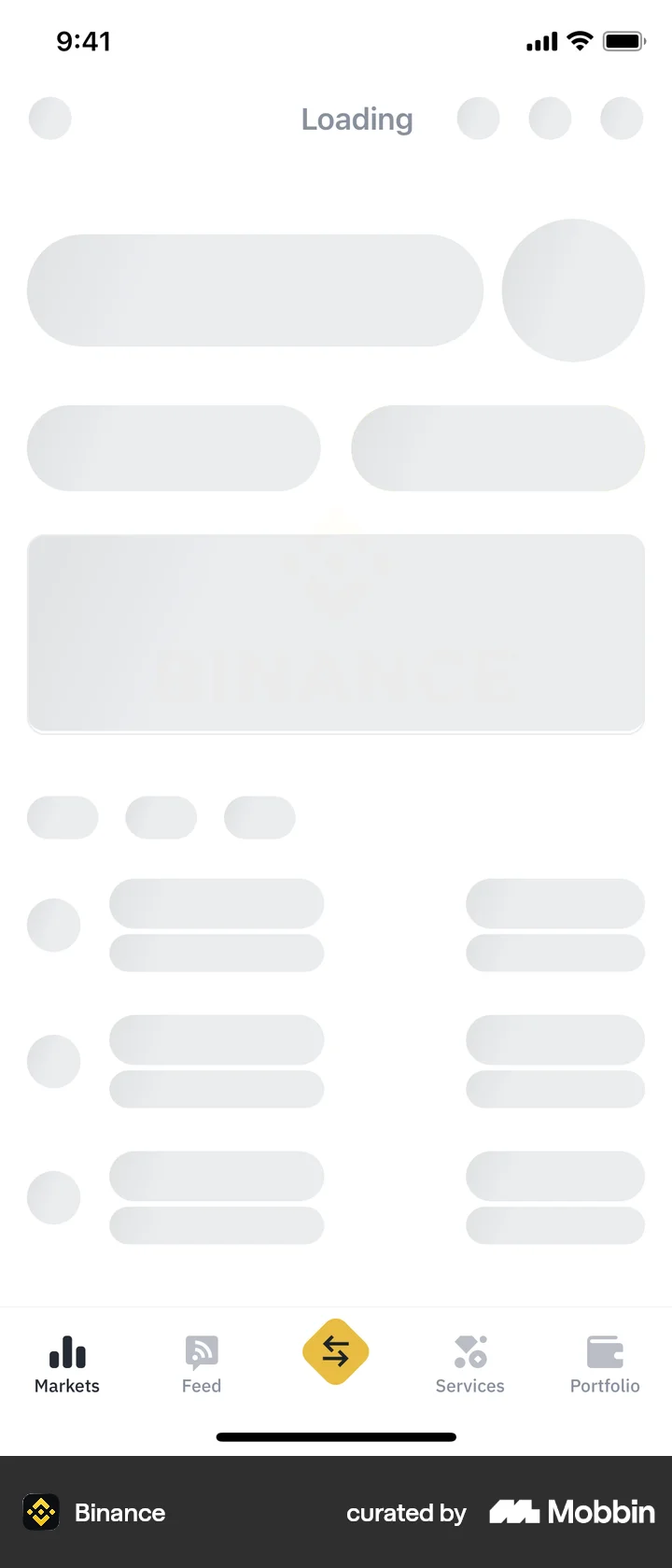 App Skeleton Screen UI Roundups and Inspirations