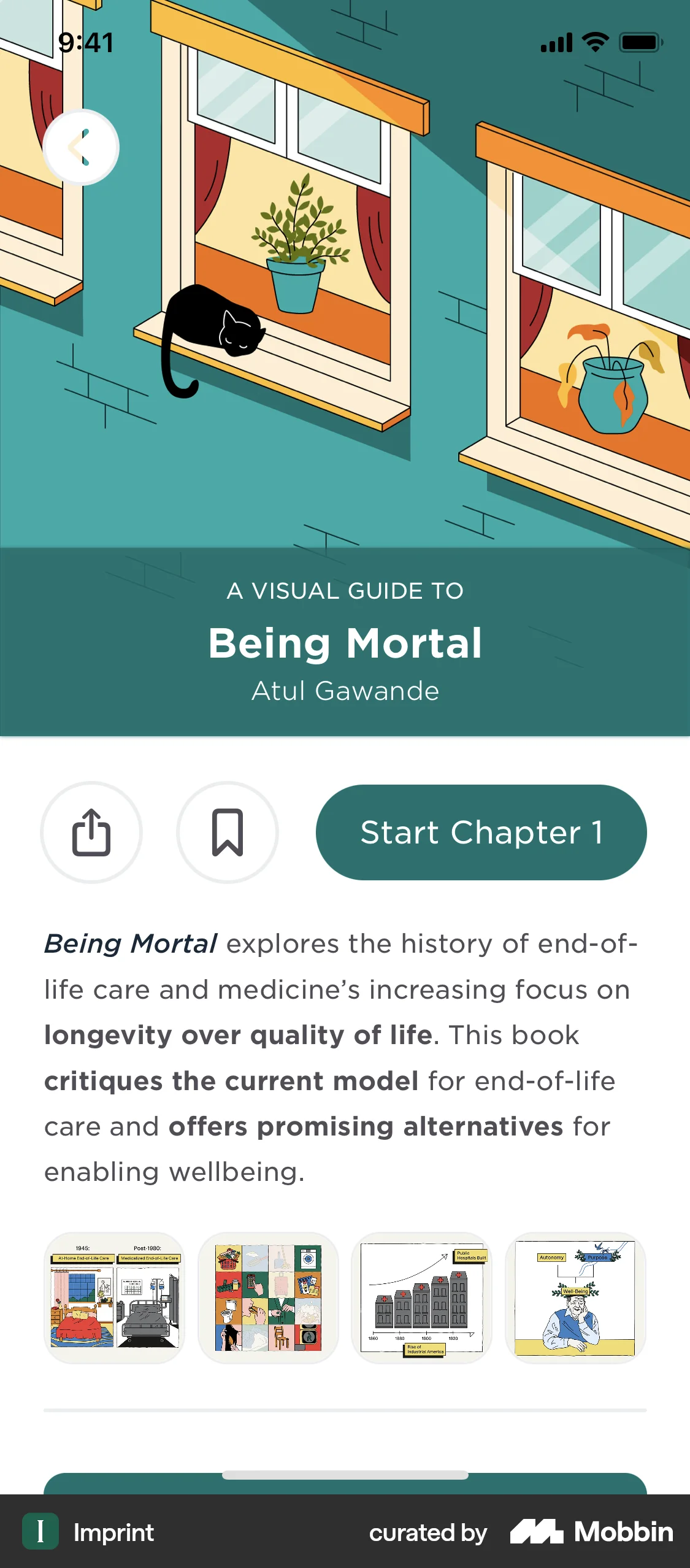 Imprint iOS Class & Lesson Detail screen