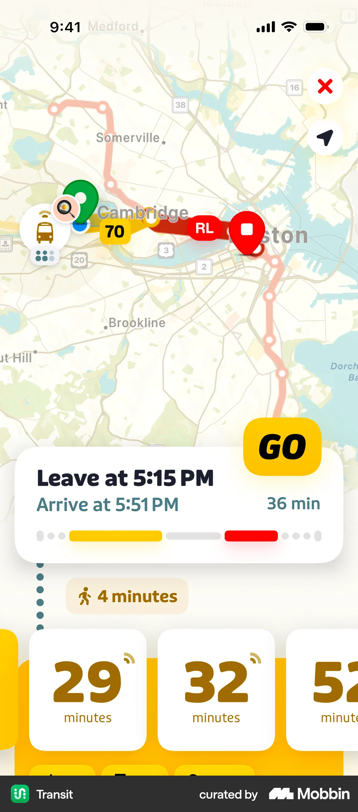 Ios Bus Map Transit iOS Screen | Mobbin