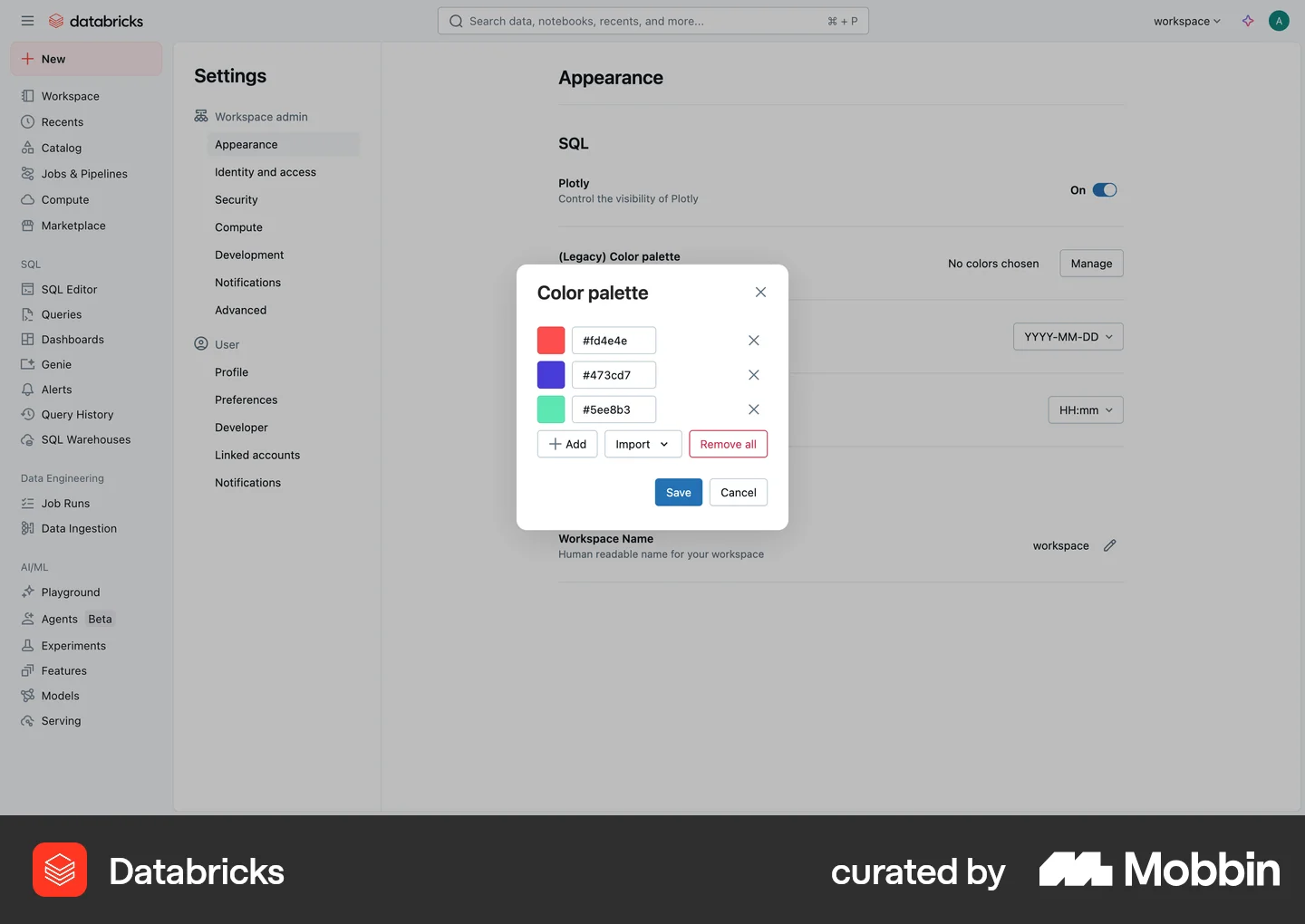 Databricks Color Code Databricks Web Multiple Colors Added | Mobbin