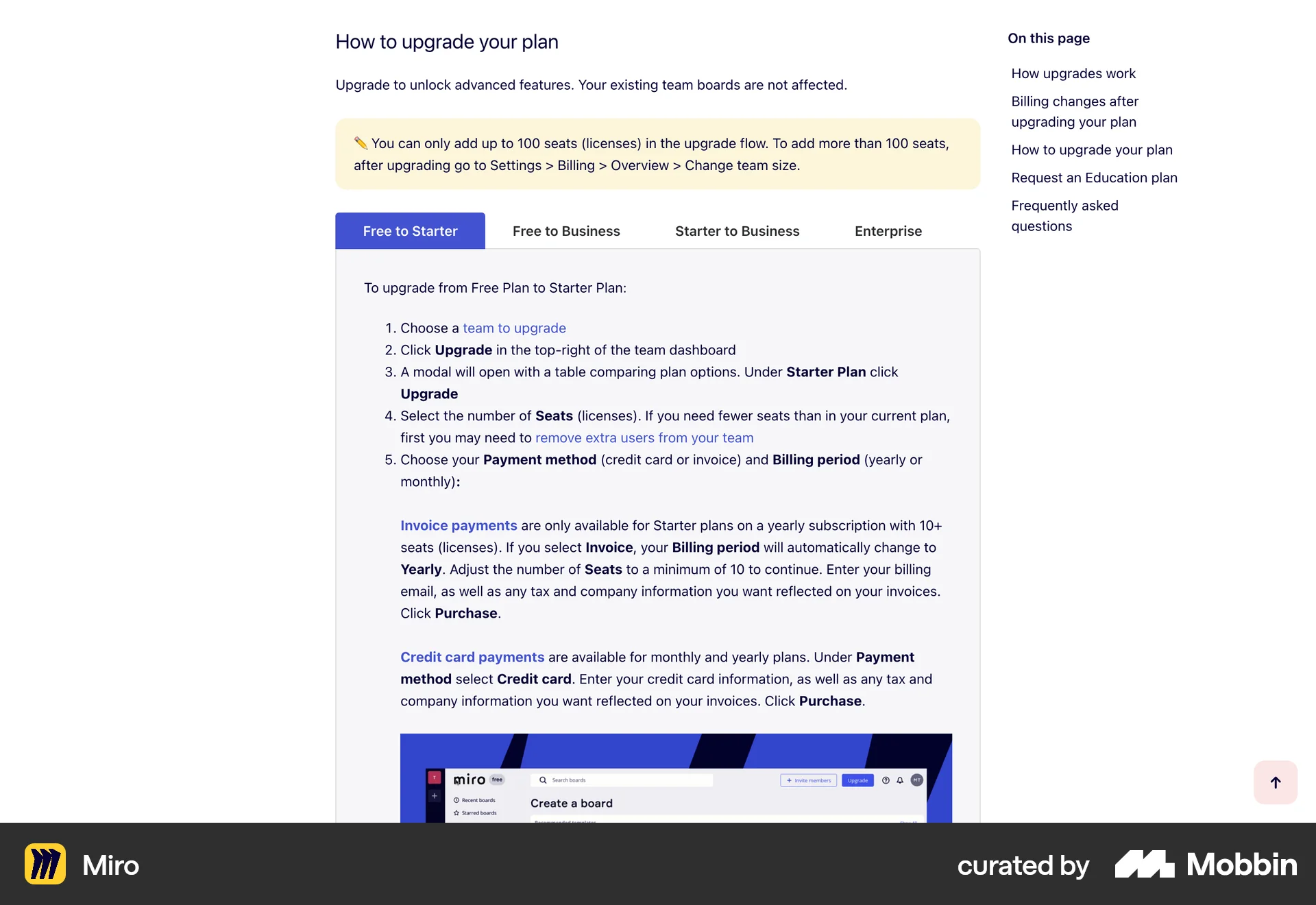 Miro Web Article Detail screen
