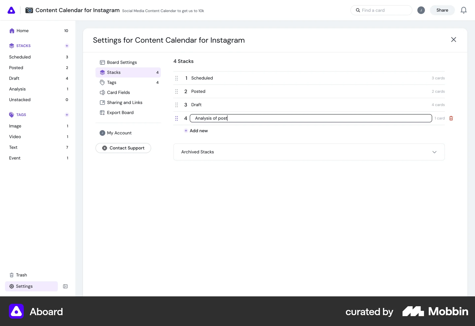 Aboard Web screen containing Editable Text UI element