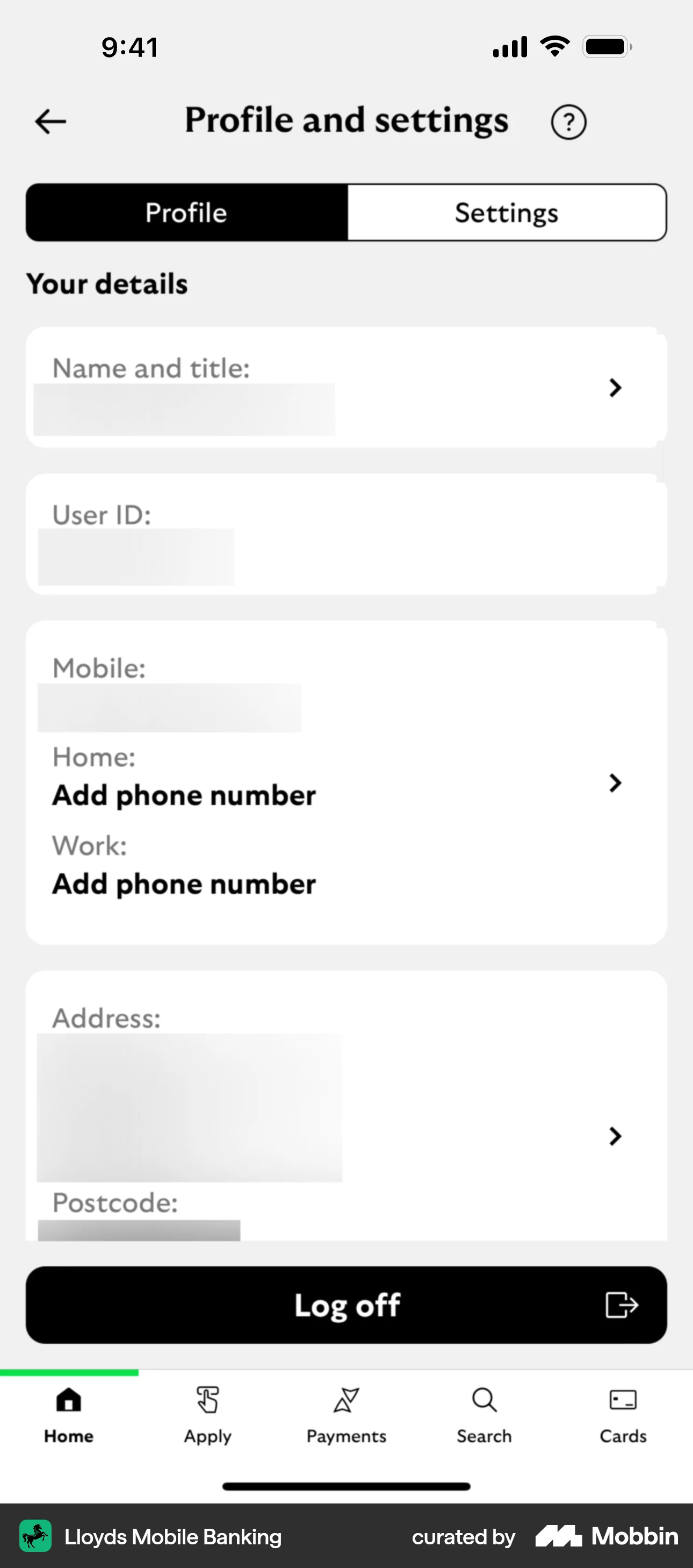 Mobile Segmented Control Design