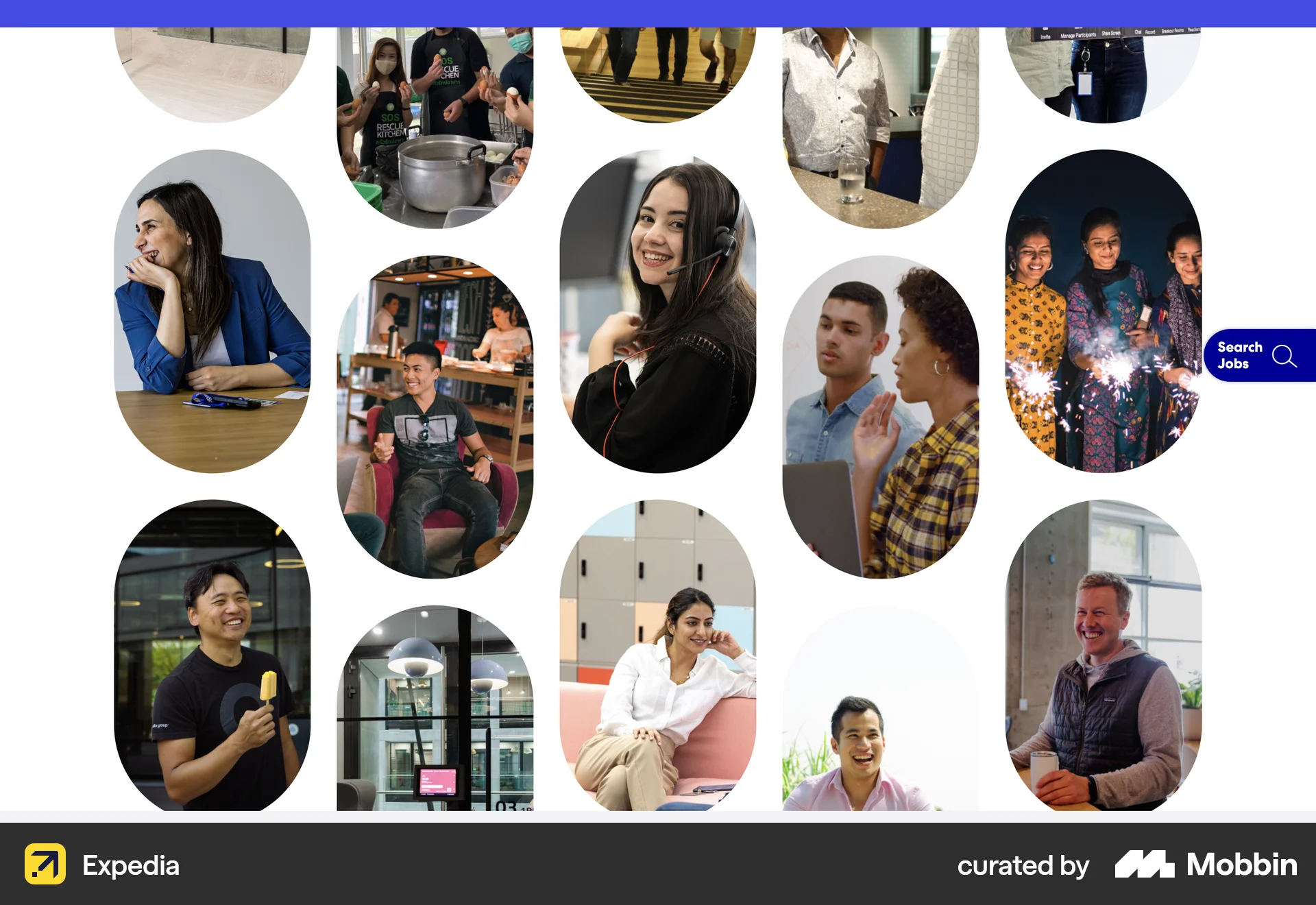 Expedia Web screen containing Gallery UI element