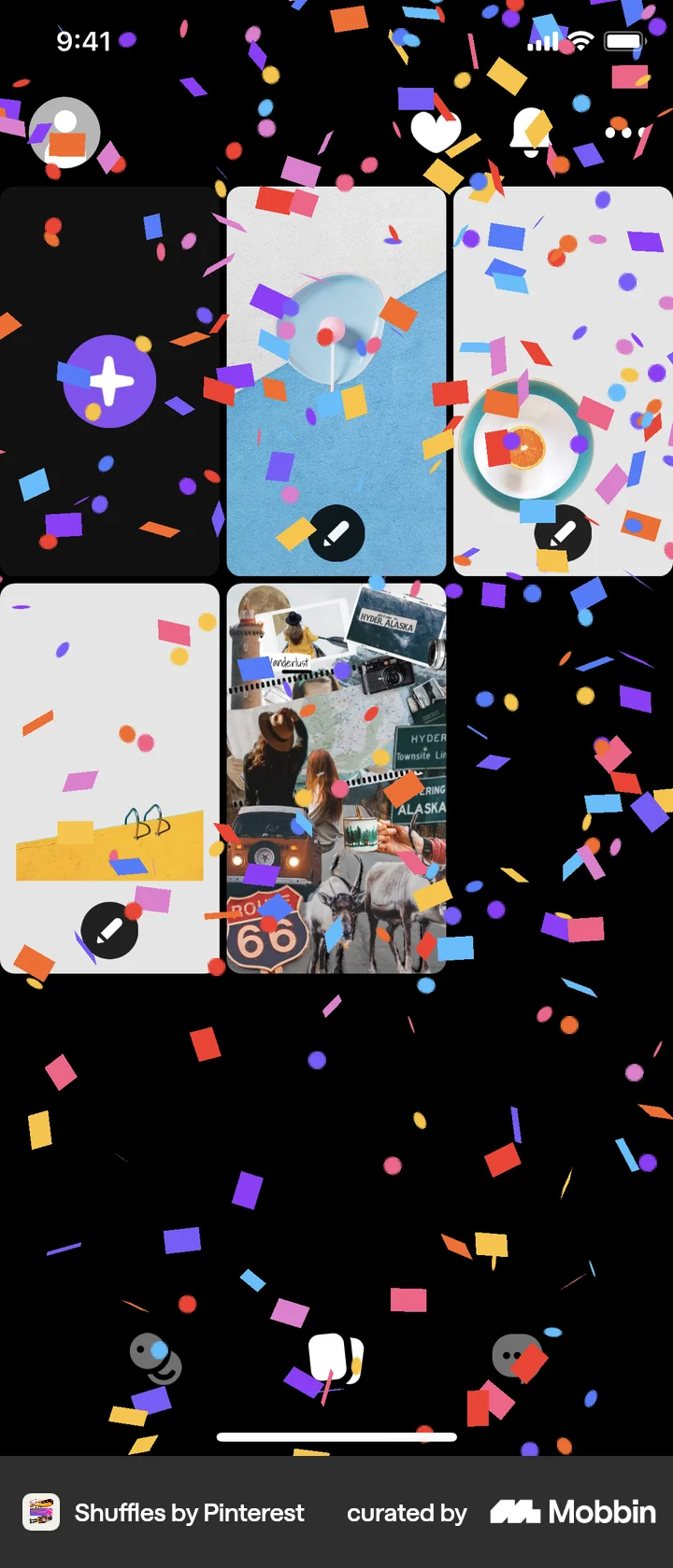 Confetti Ui iOS Confetti UI Design Inspiration