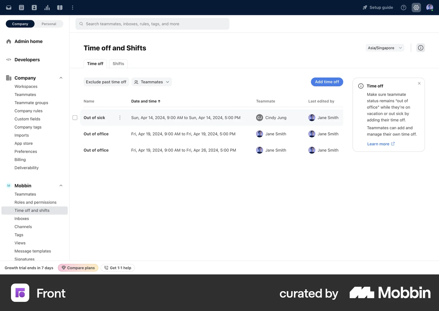 Ui Time Recorder Time Tracker UI Design Examples