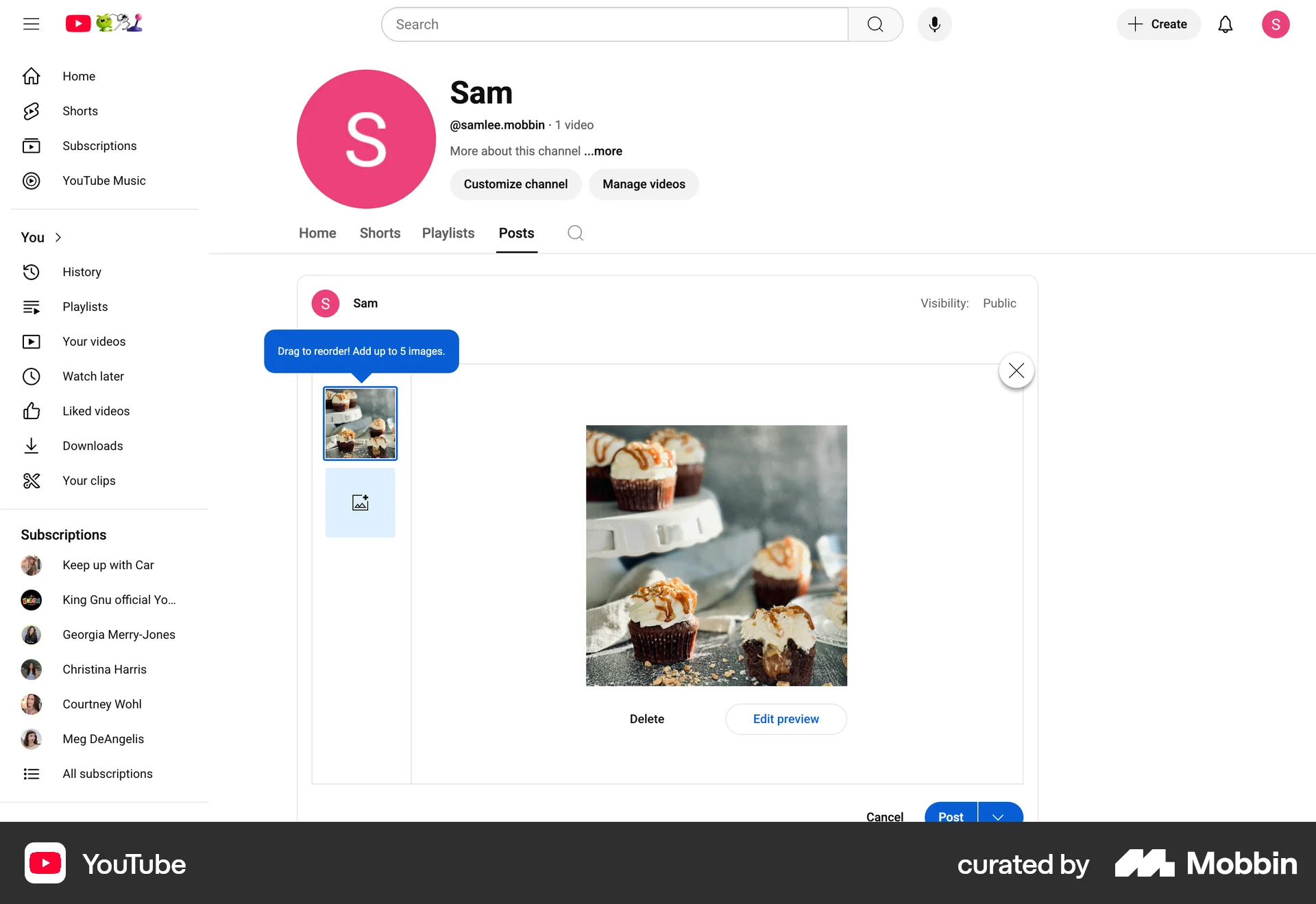 YouTube Web Guided Tour & Tutorial screen