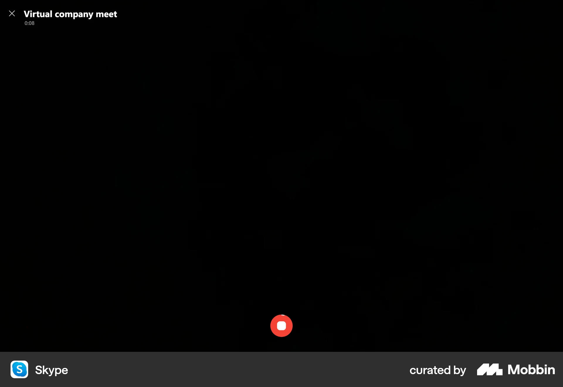 Skype Web Audio & Video Recorder screen
