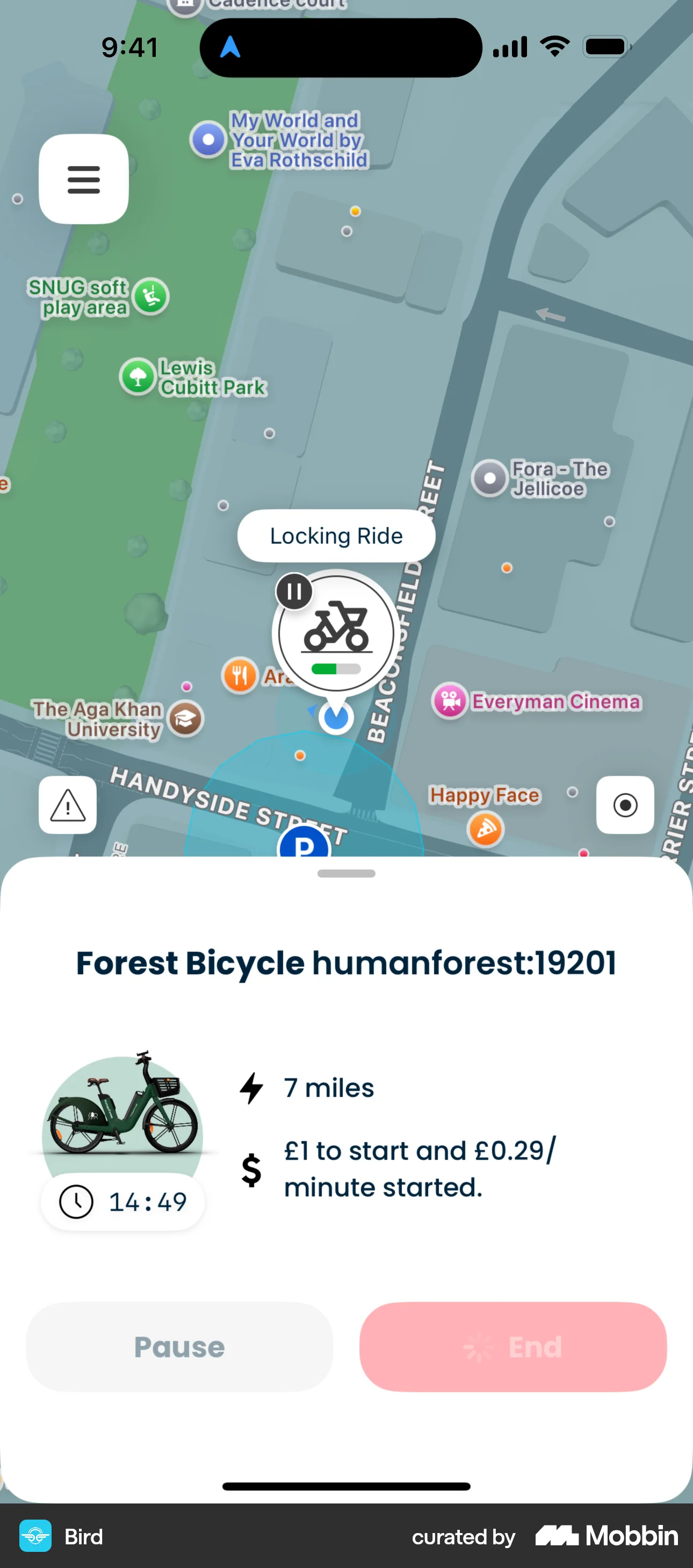 Bird iOS Loading screen