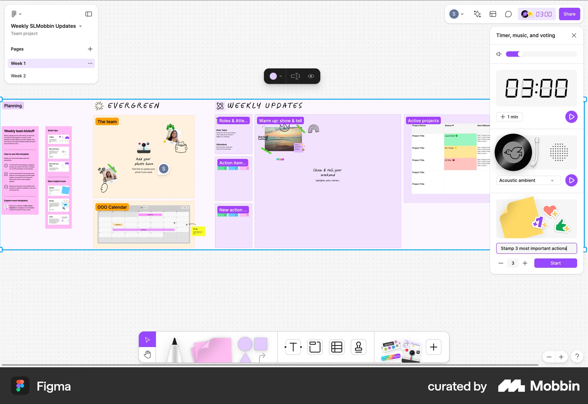 Figma Web screen containing Stepper UI element