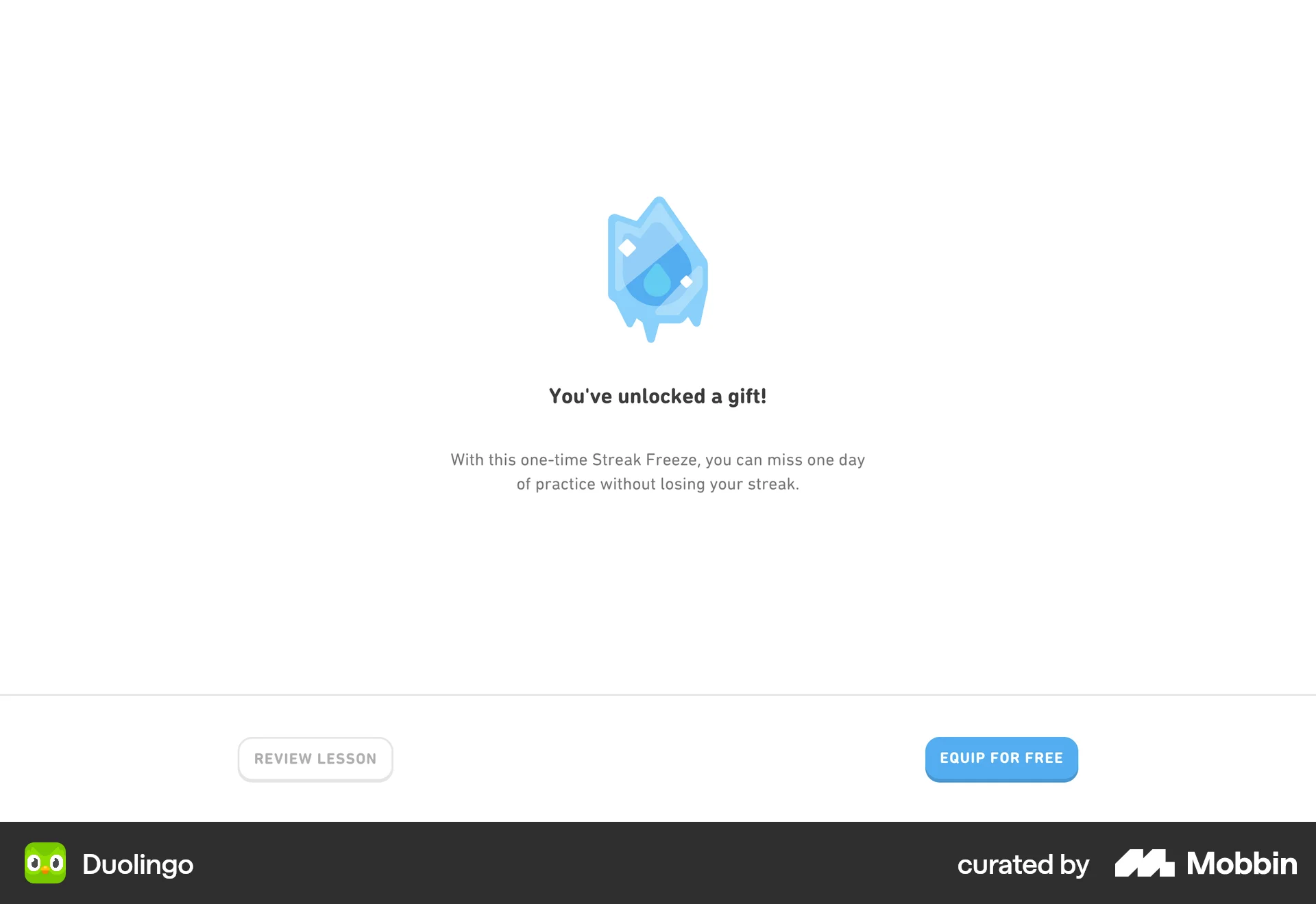 Duolingo Web Achievements & Awards screen