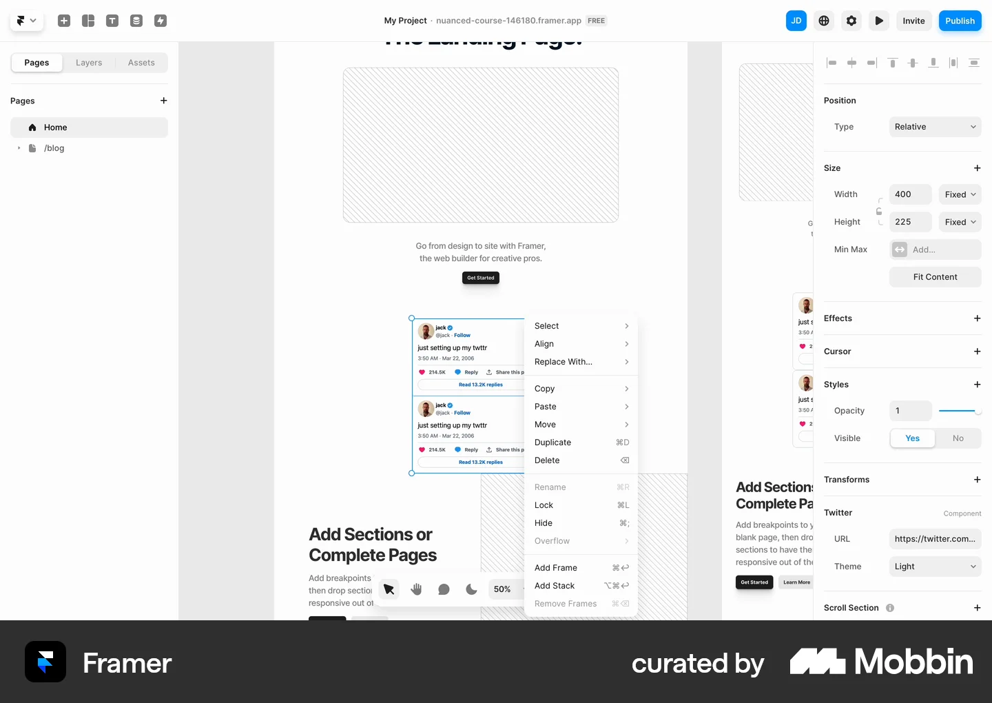Context Menu UI Design Examples for Web