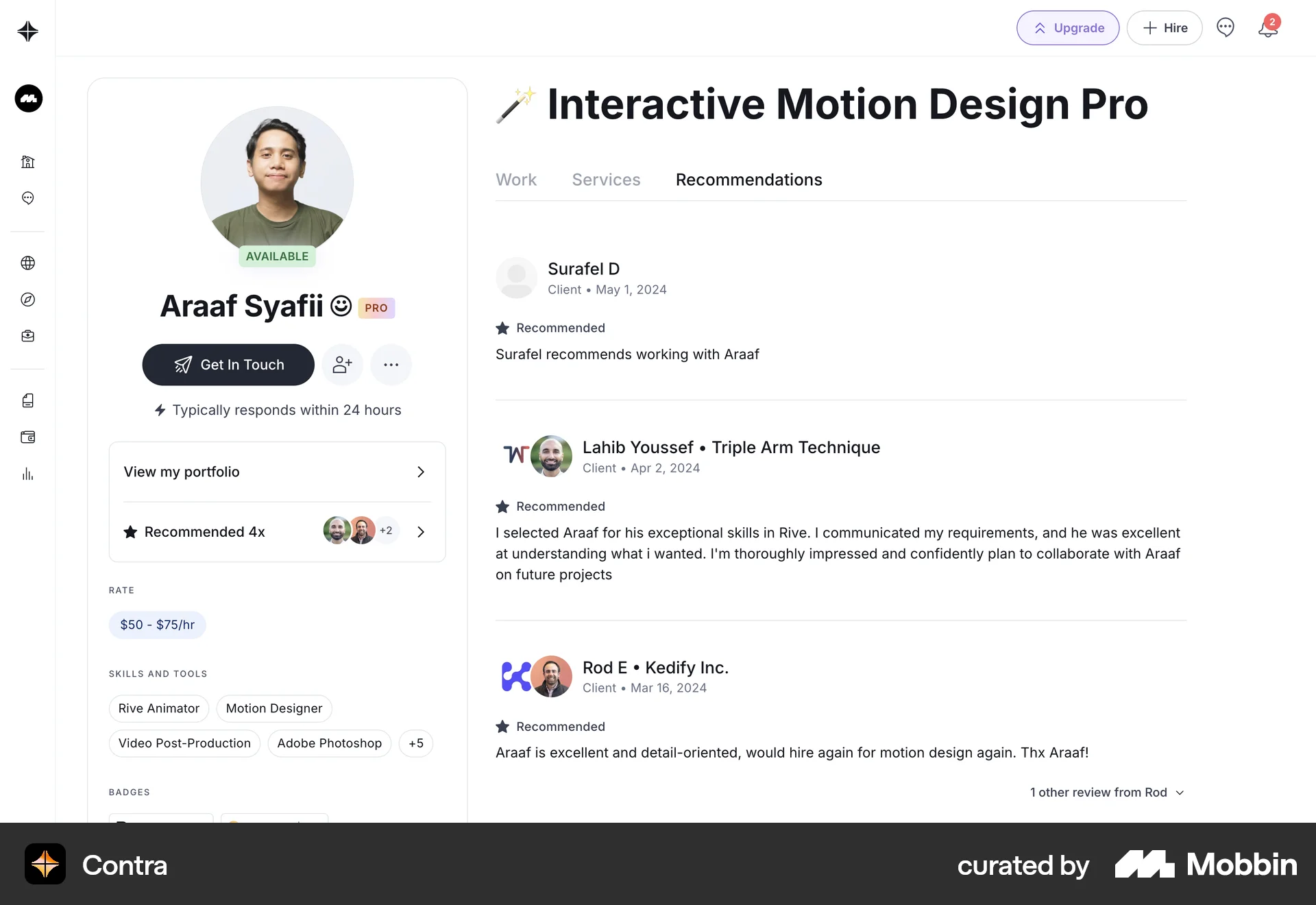 Contra Web Reviews & Ratings screen