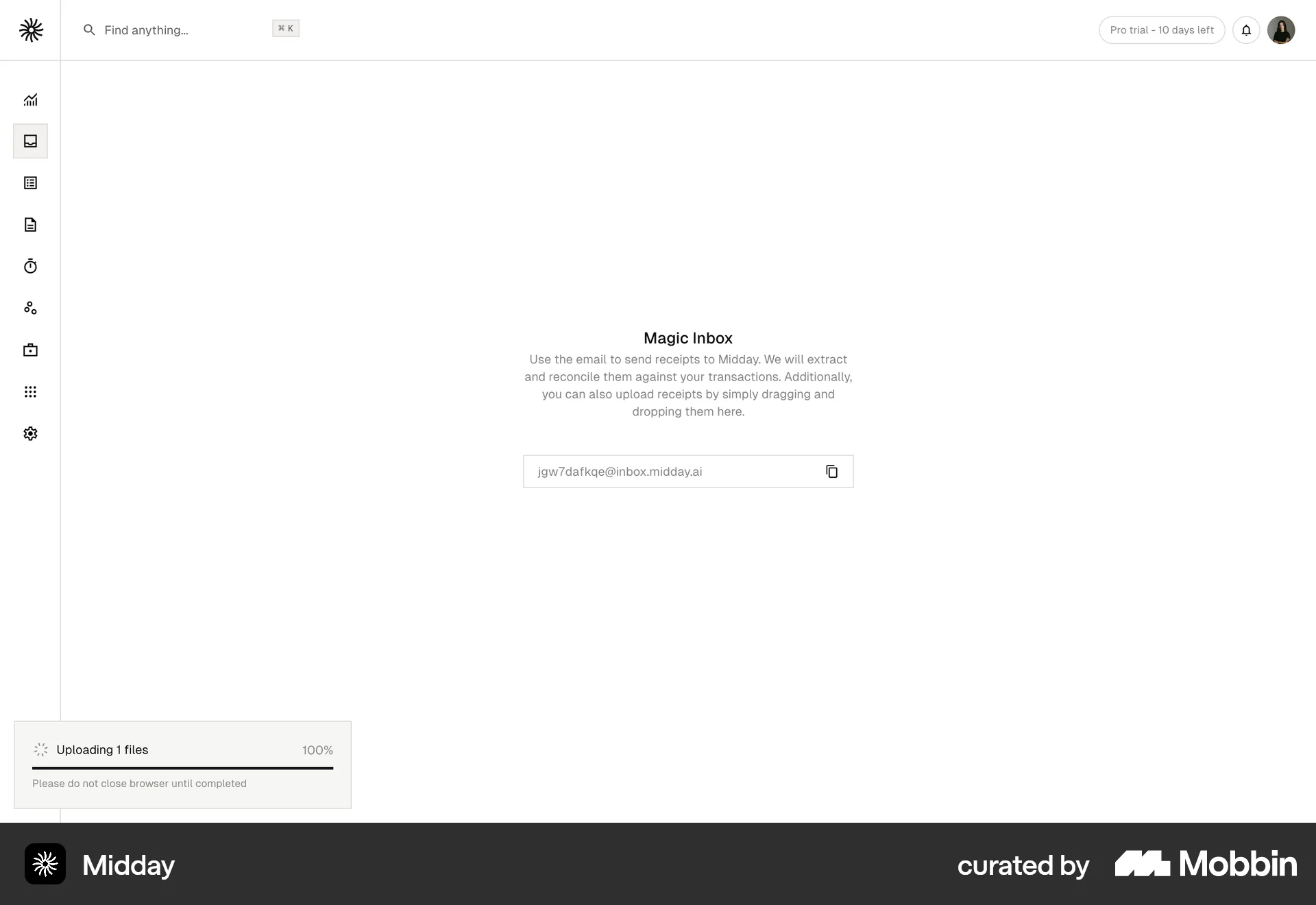 Midday Web Loading screen