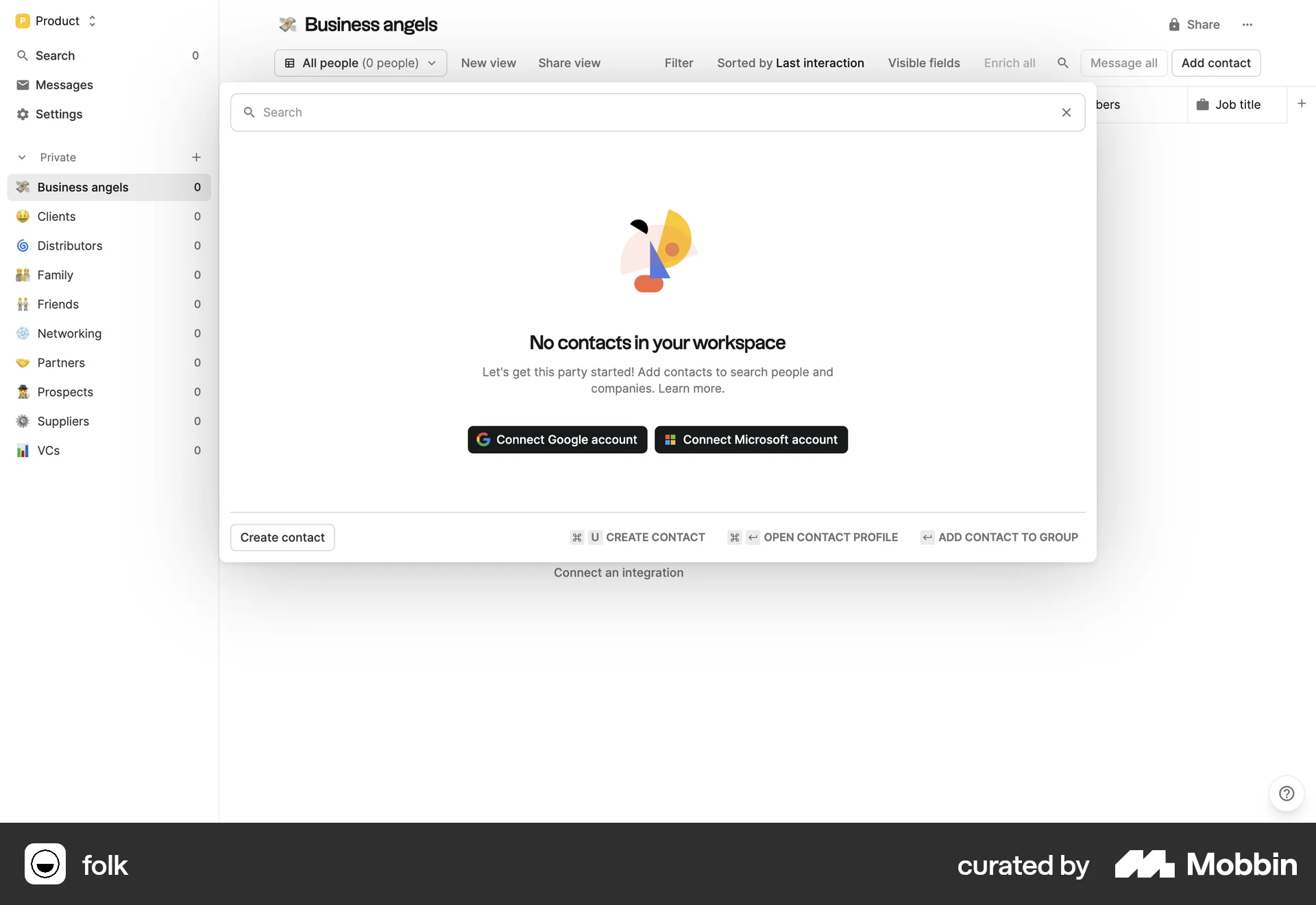folk Web screen containing Keyboard Key UI element