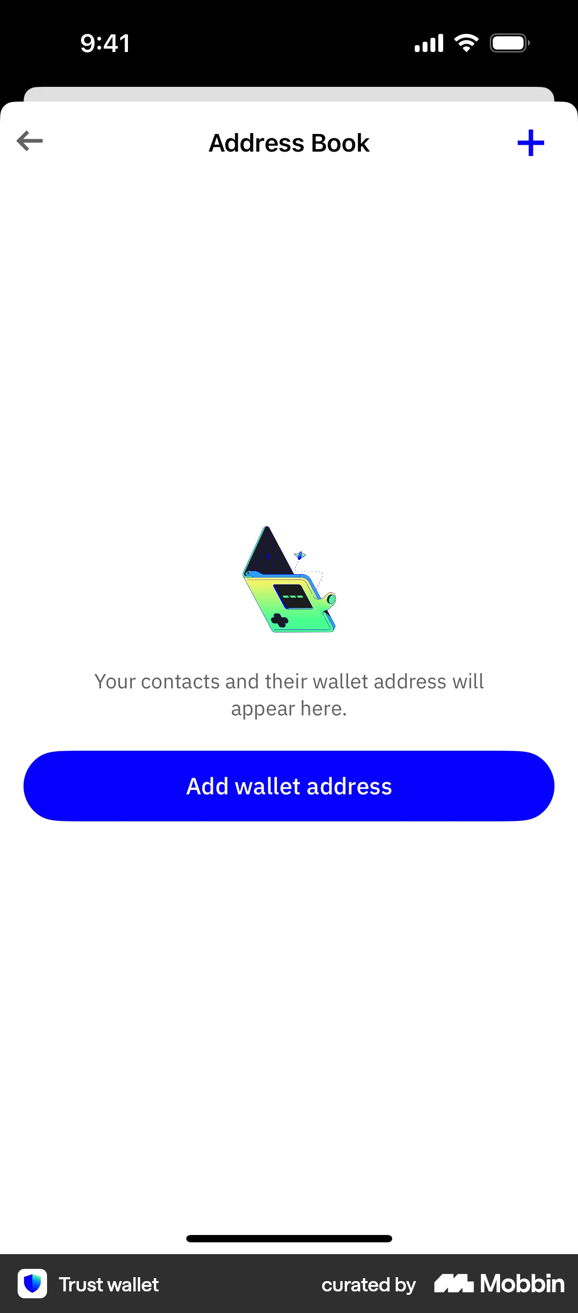 Trust Wallet iOS Crypto & Web3 App screen