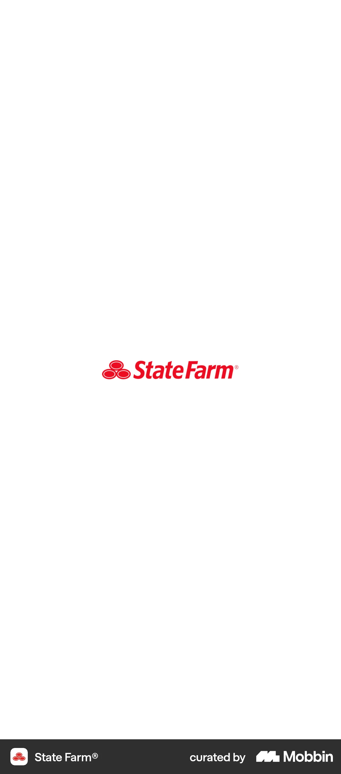 State Farm iOS Mobile App Design screen