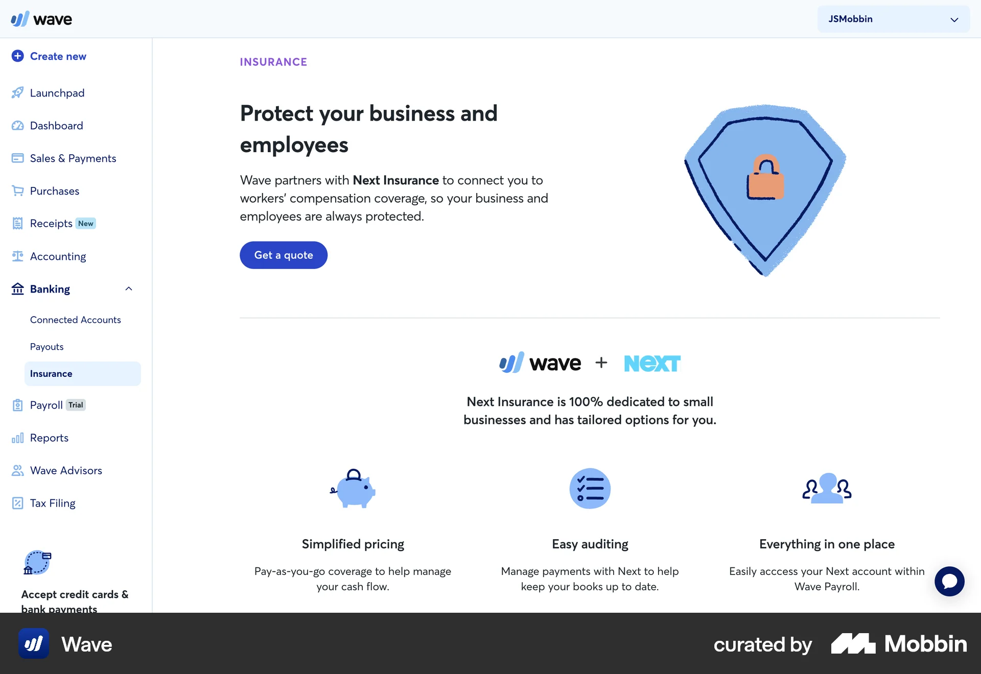 Wave Web Subscription & Paywall screen