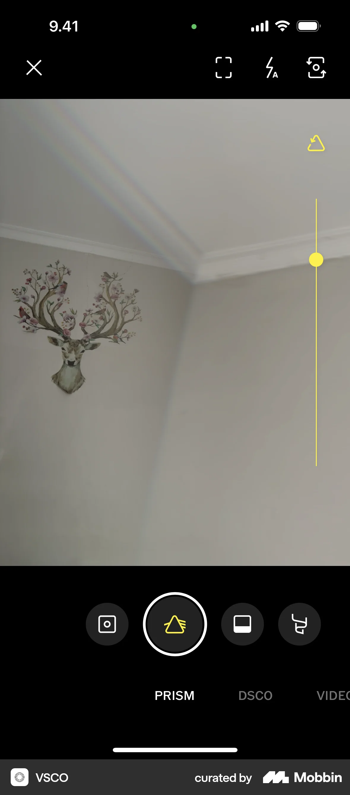 VSCO iOS Filters & Stickers screen