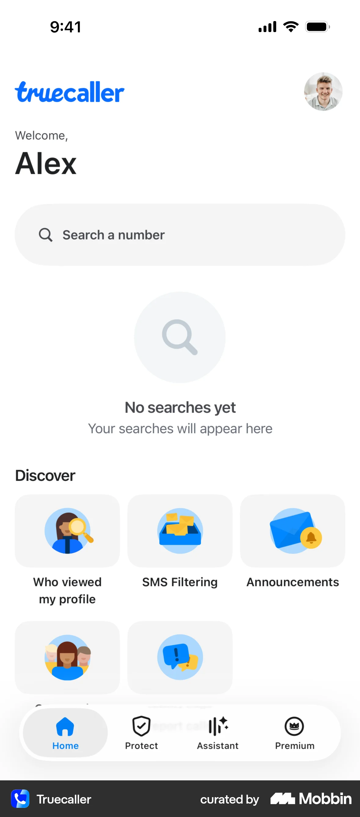 Truecaller Onboarding screen
