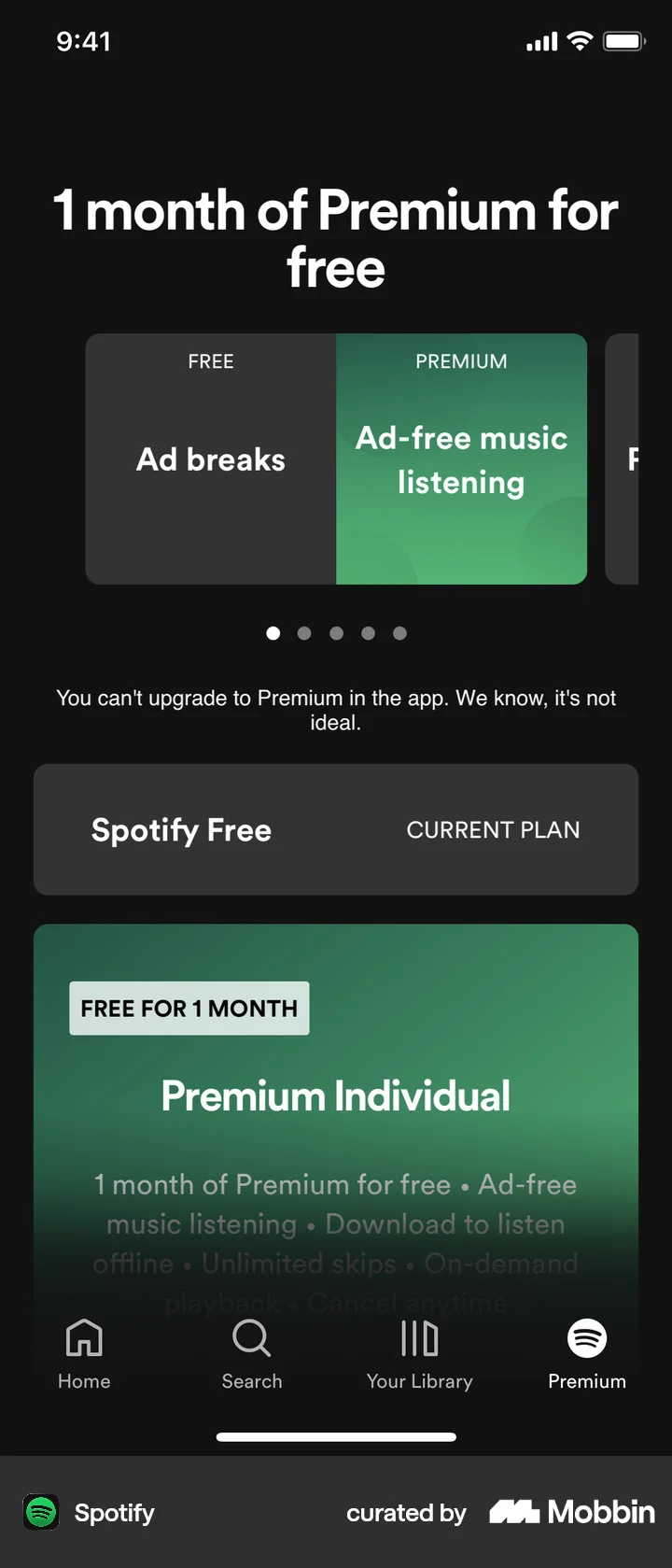 Explore the best mobile app designs on Mobbin