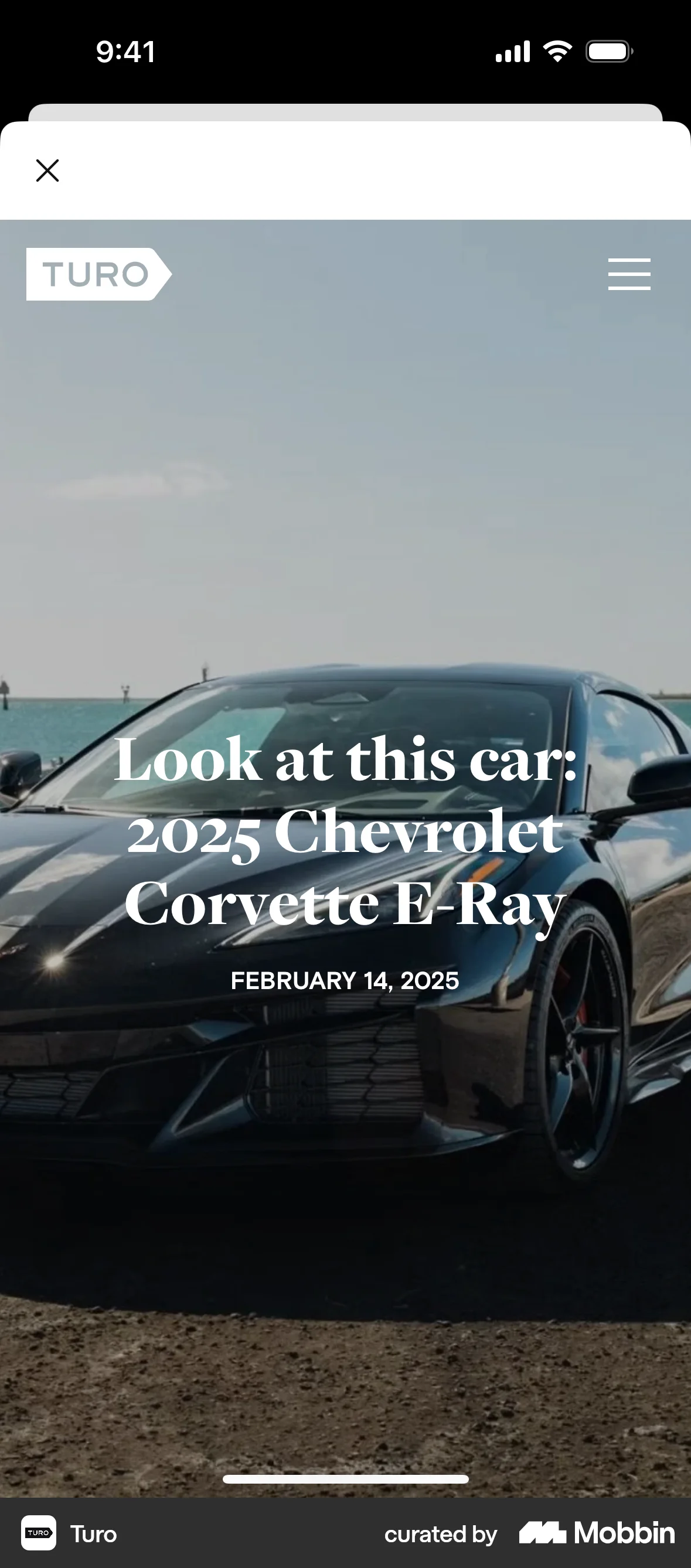Turo iOS Article Detail screen