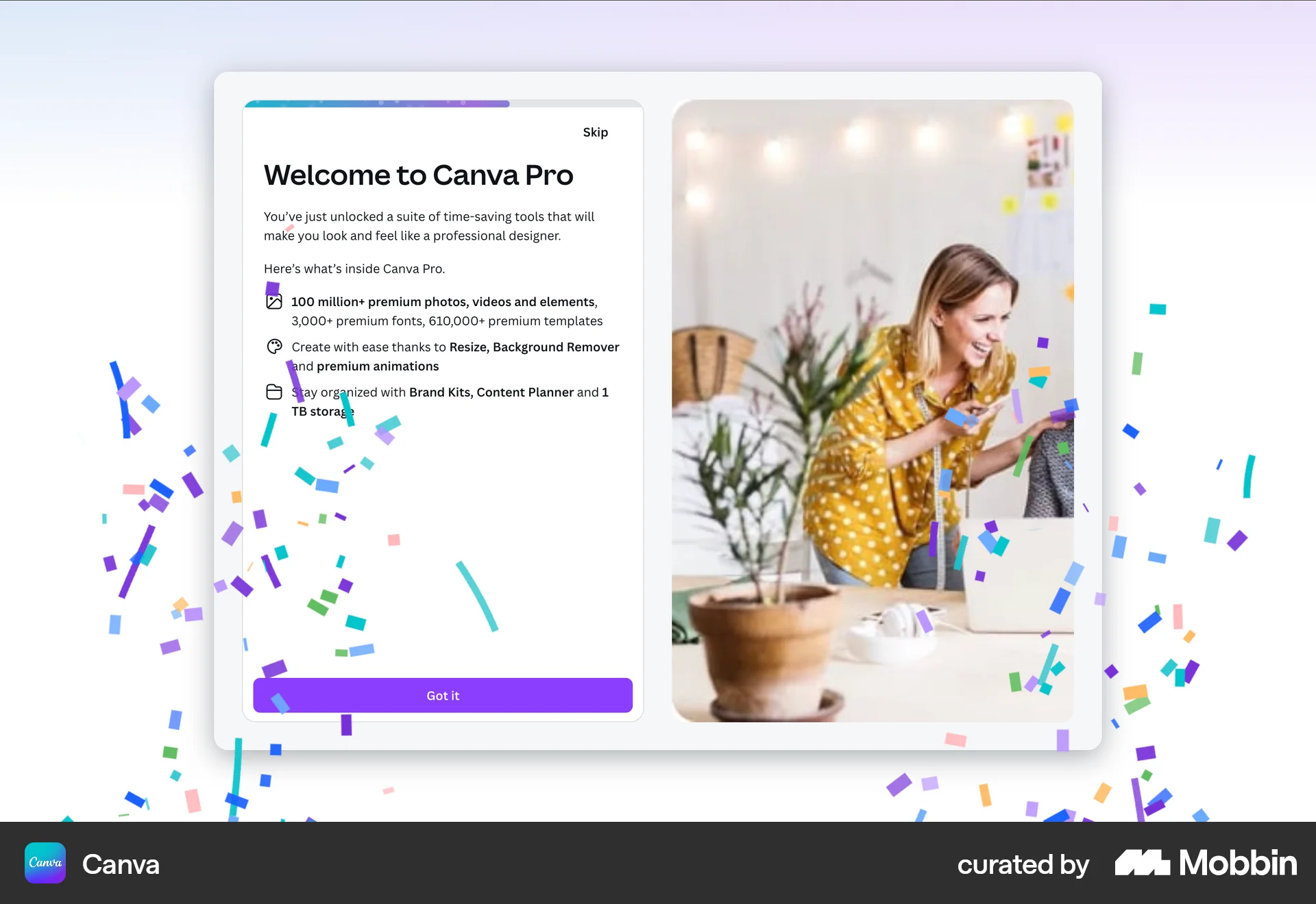Canva Web Photo & Video App screen