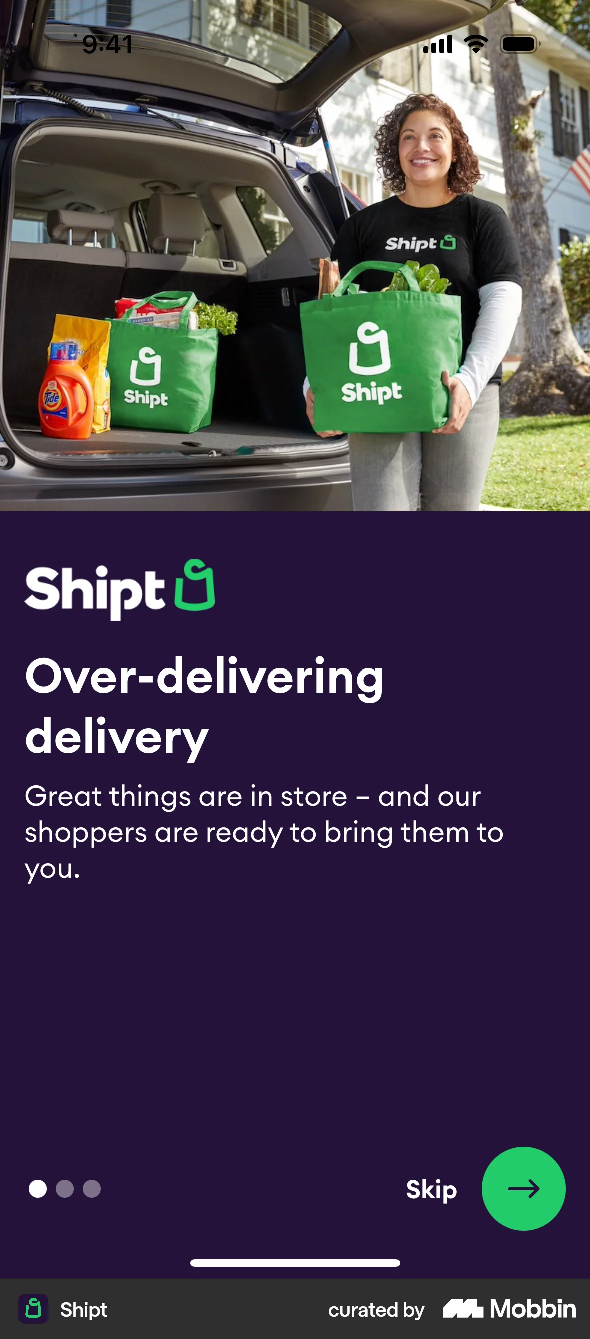 Shipt iOS screen containing Photo UI element