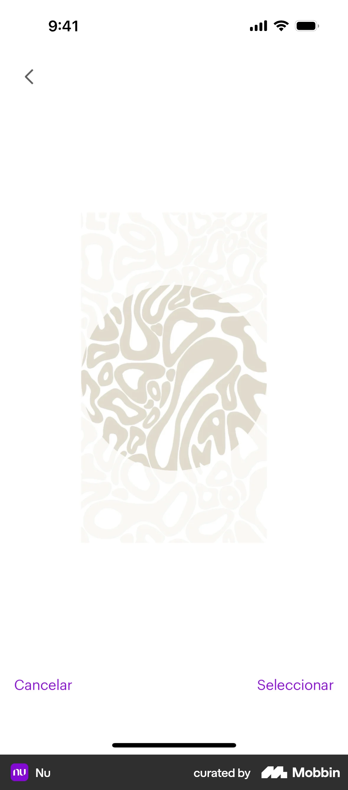 Nu iOS Media Editor screen