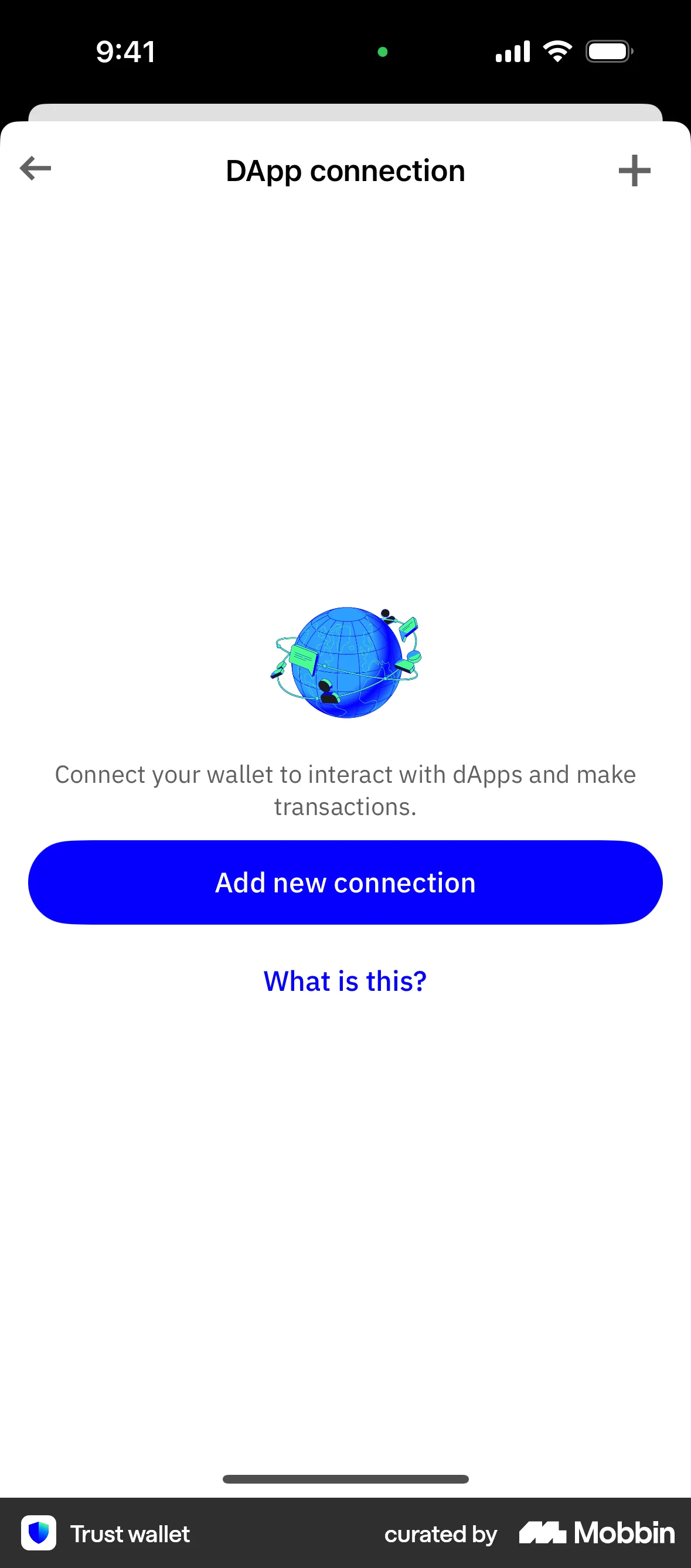 Trust Wallet iOS Crypto & Web3 App screen