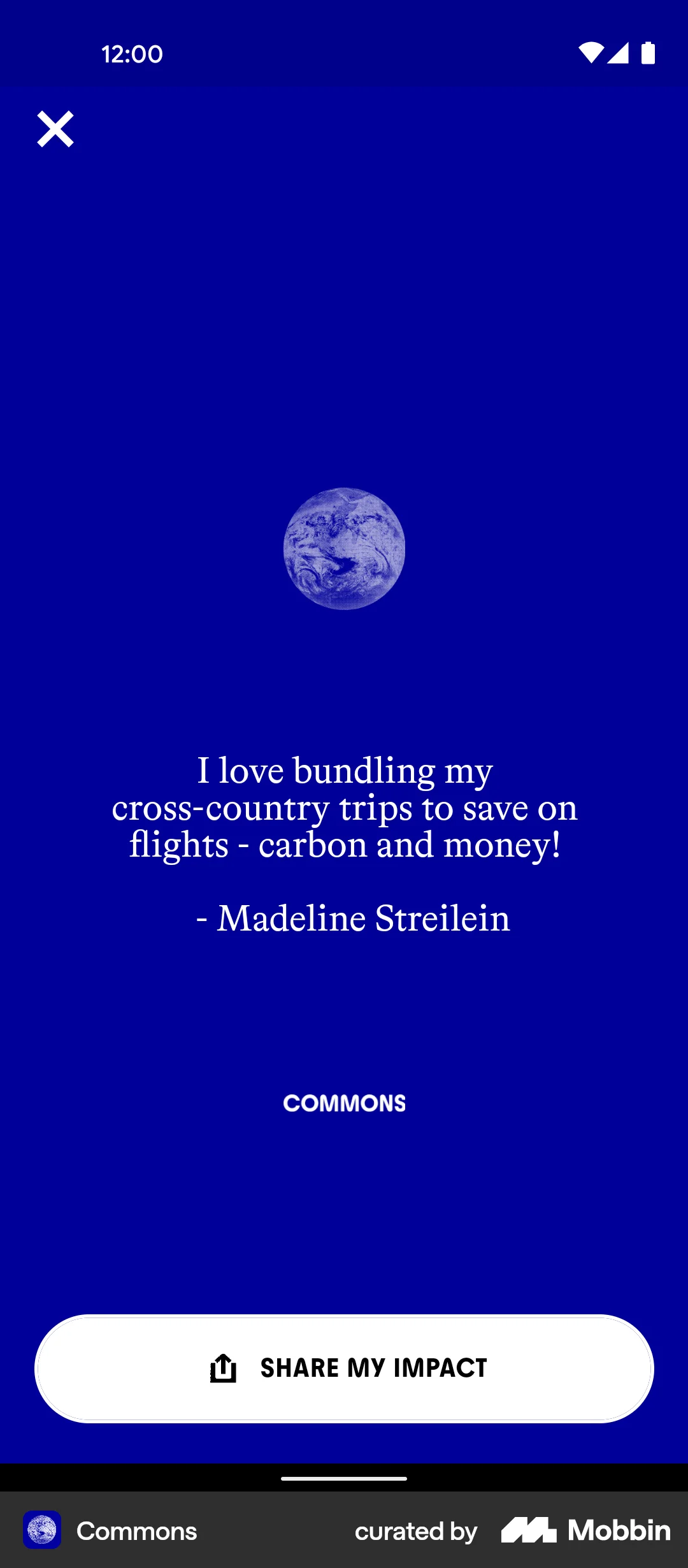 Commons Android Share screen