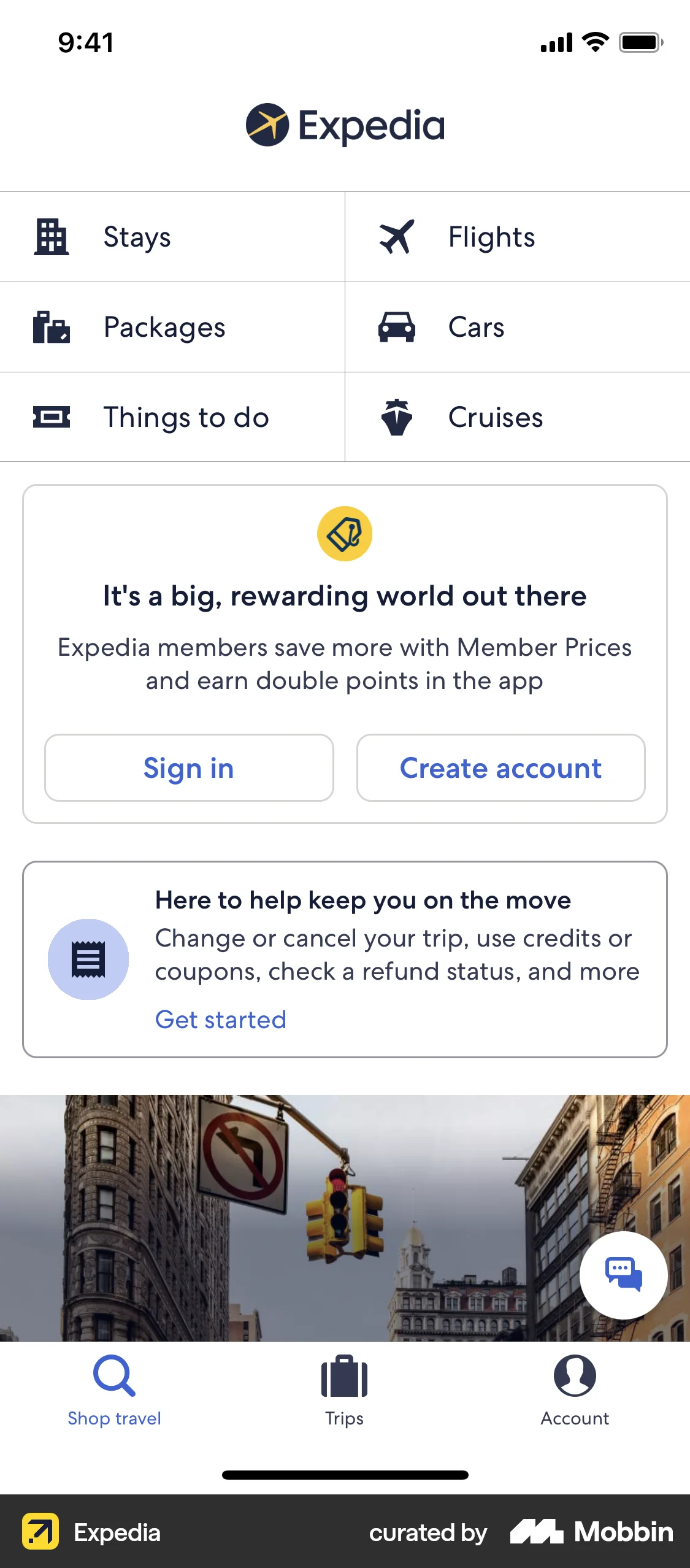 Expedia Loading Screen Expedia iOS Screen | Mobbin