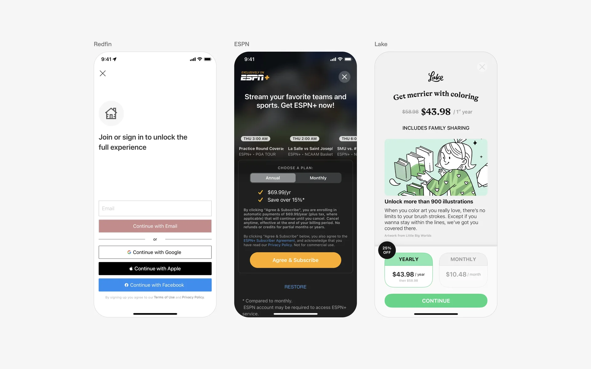 Full-screen Overlay UI Design: Best practices, Design variants ...