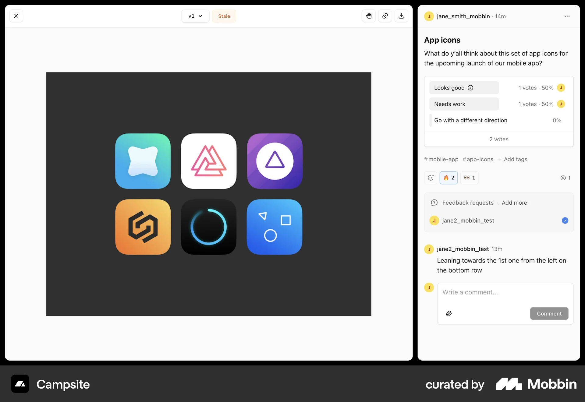 Campsite Web Post Detail screen