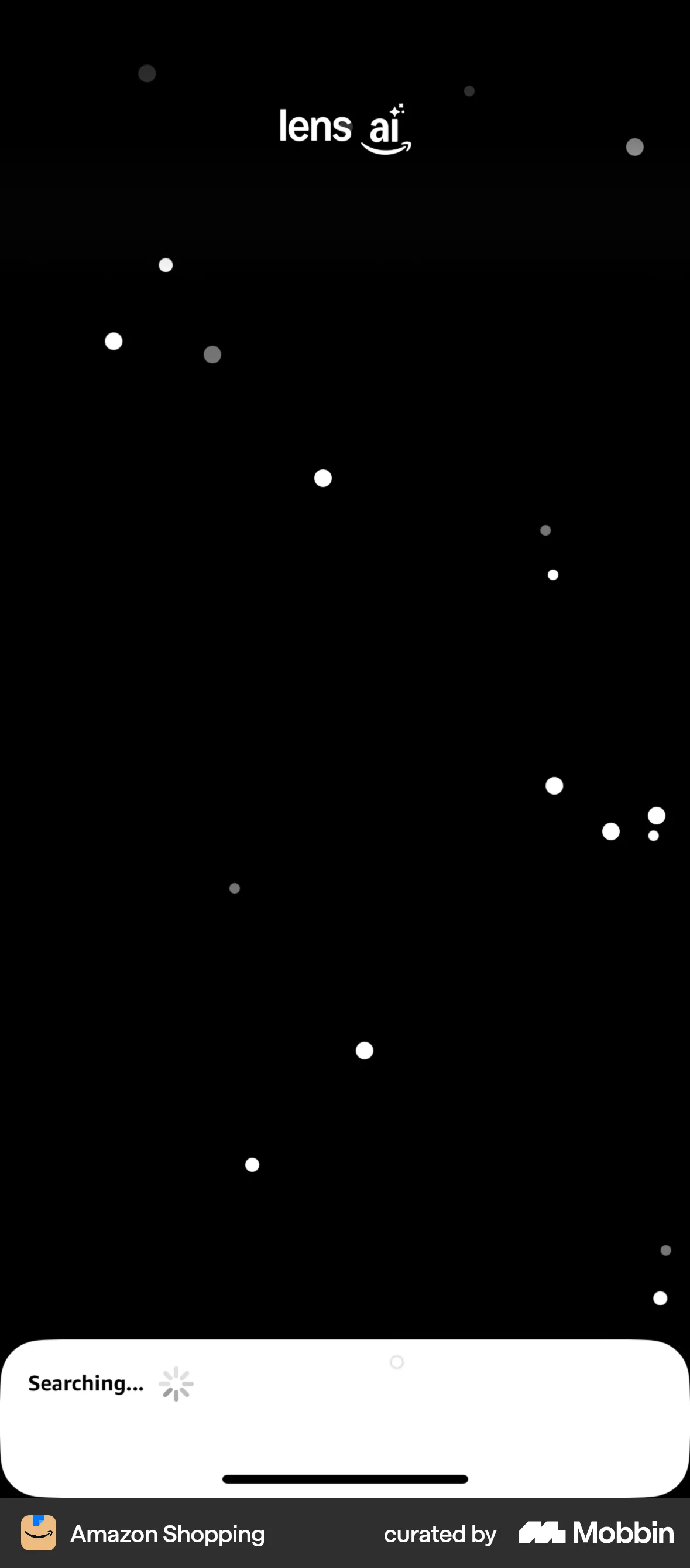 Amazon Shopping iOS Loading screen